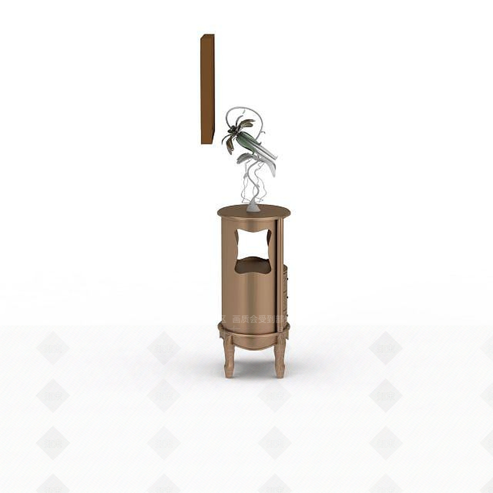 现代花台3D模型下载【ID:1198667790】