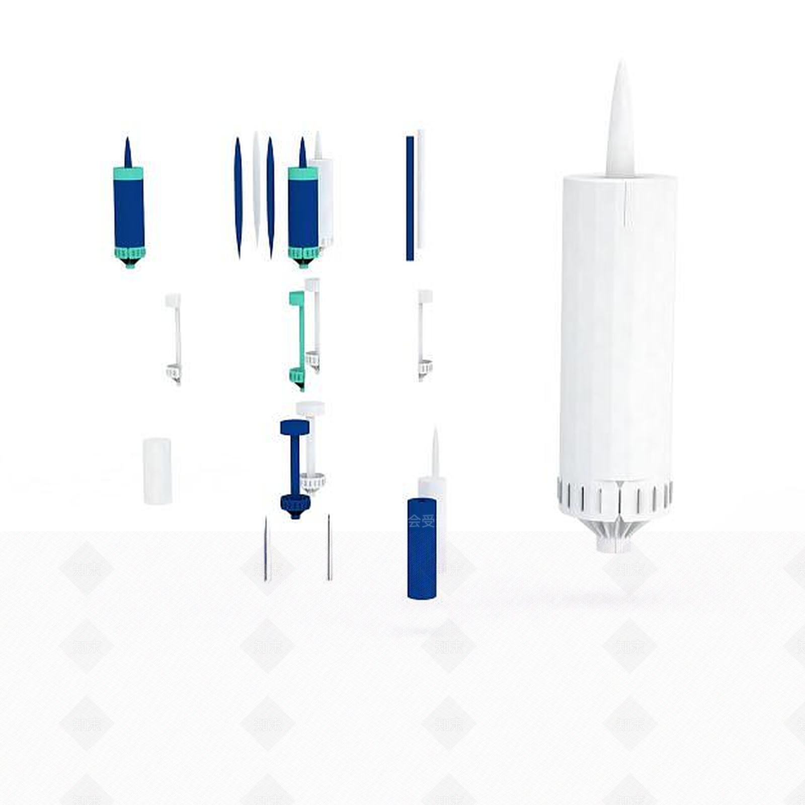 现代子弹3D模型下载【ID:1198667777】