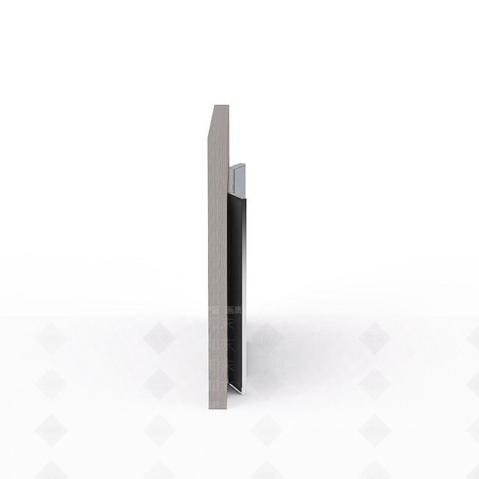 现代客厅电视墙3D模型下载【ID:1198669639】