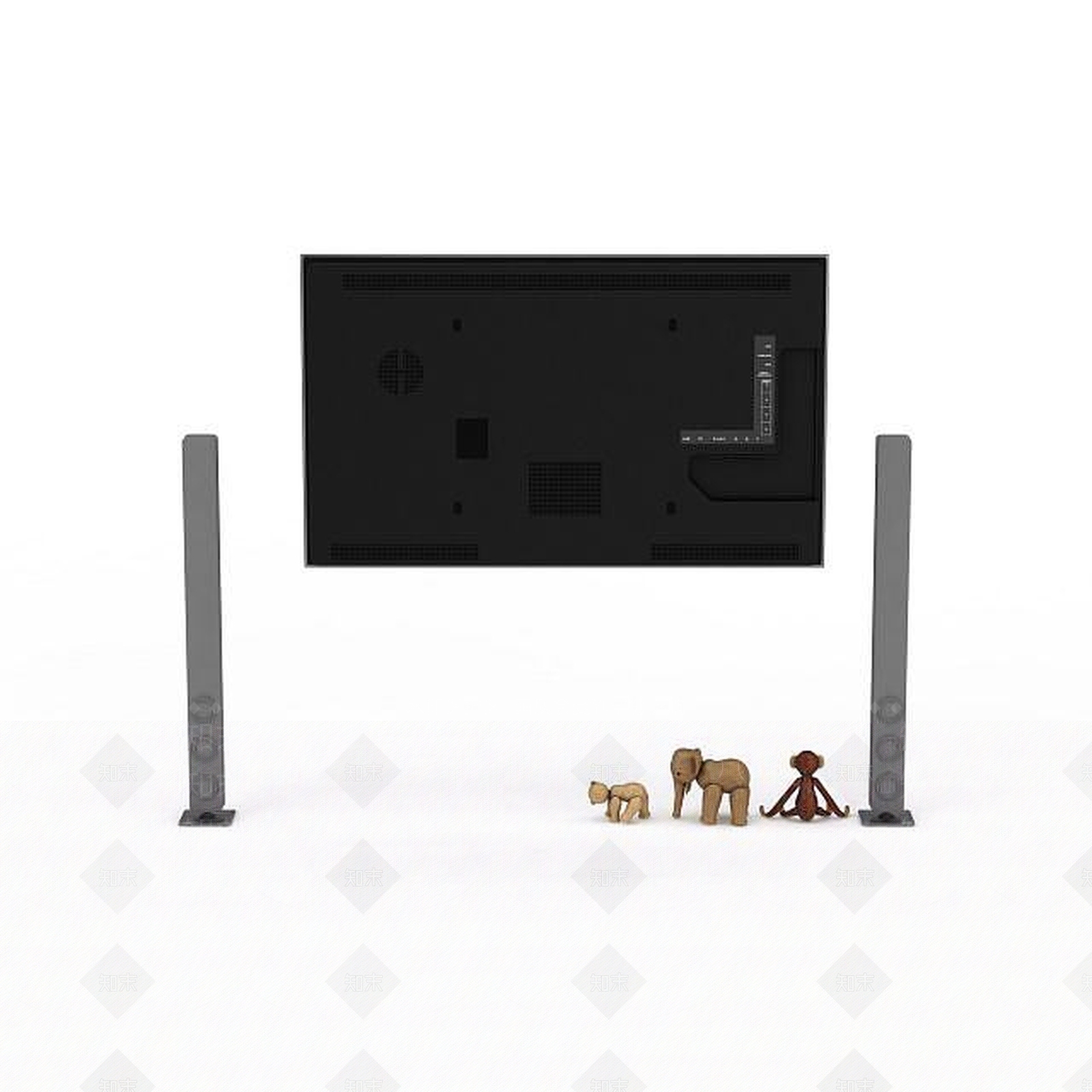 现代家用电视机3D模型下载【ID:1198669776】