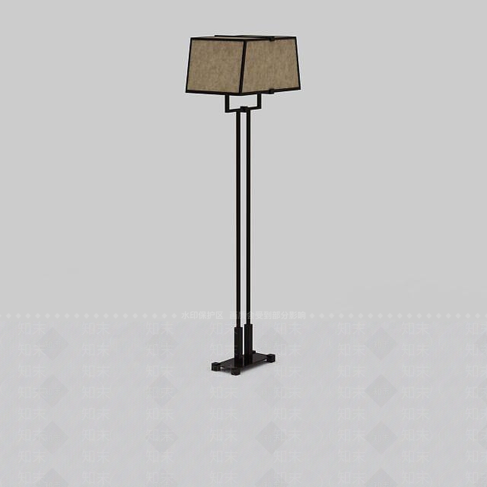 欧式古典欧式落地灯3D模型下载【ID:1198672048】
