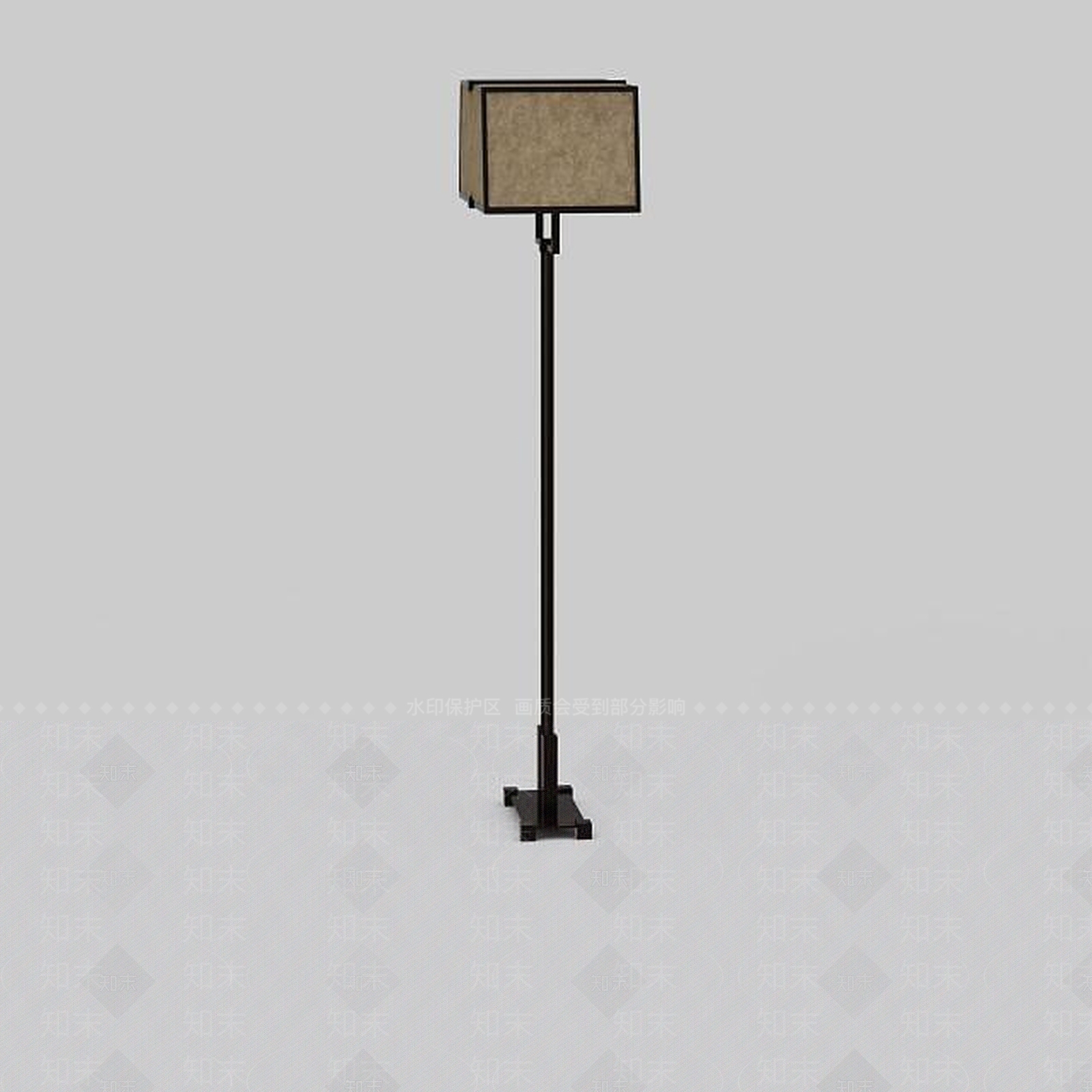 欧式古典欧式落地灯3D模型下载【ID:1198672048】