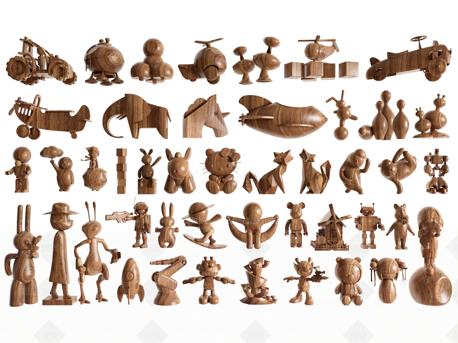 玩具SU模型下载【ID:1198678910】