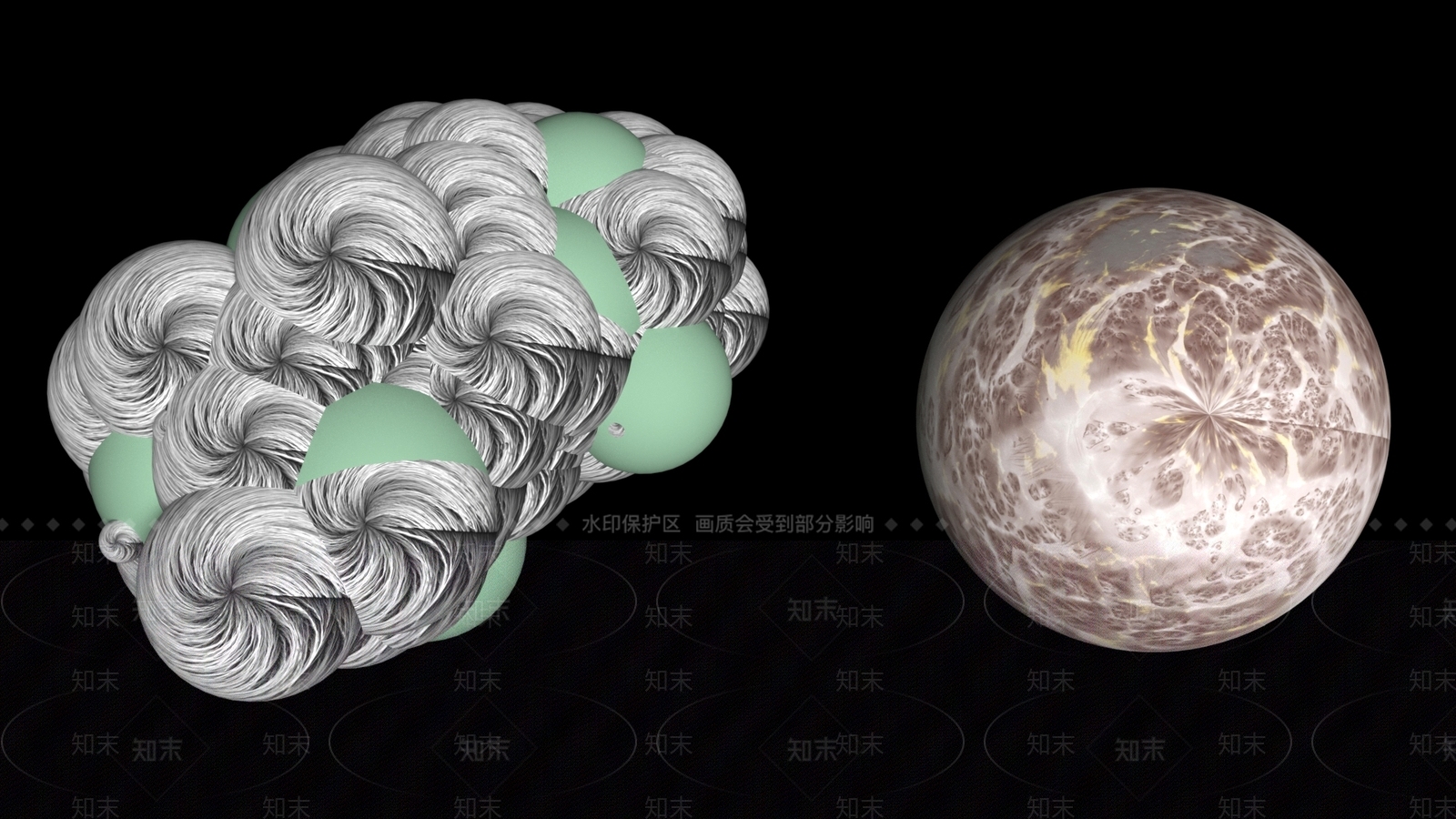 现代景观雕塑3D模型下载【ID:1198682160】