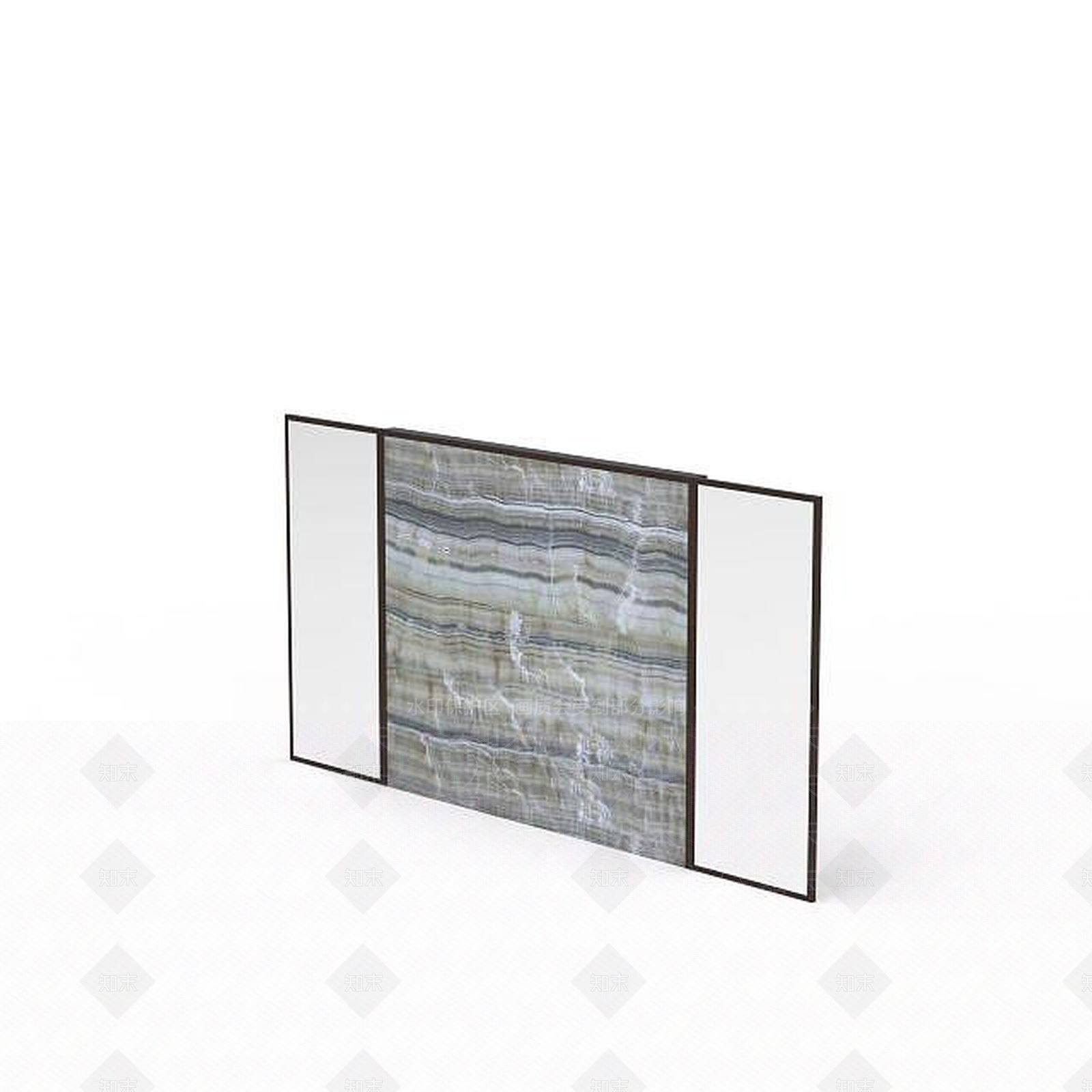 中式客厅屏风3D模型下载【ID:1198682562】