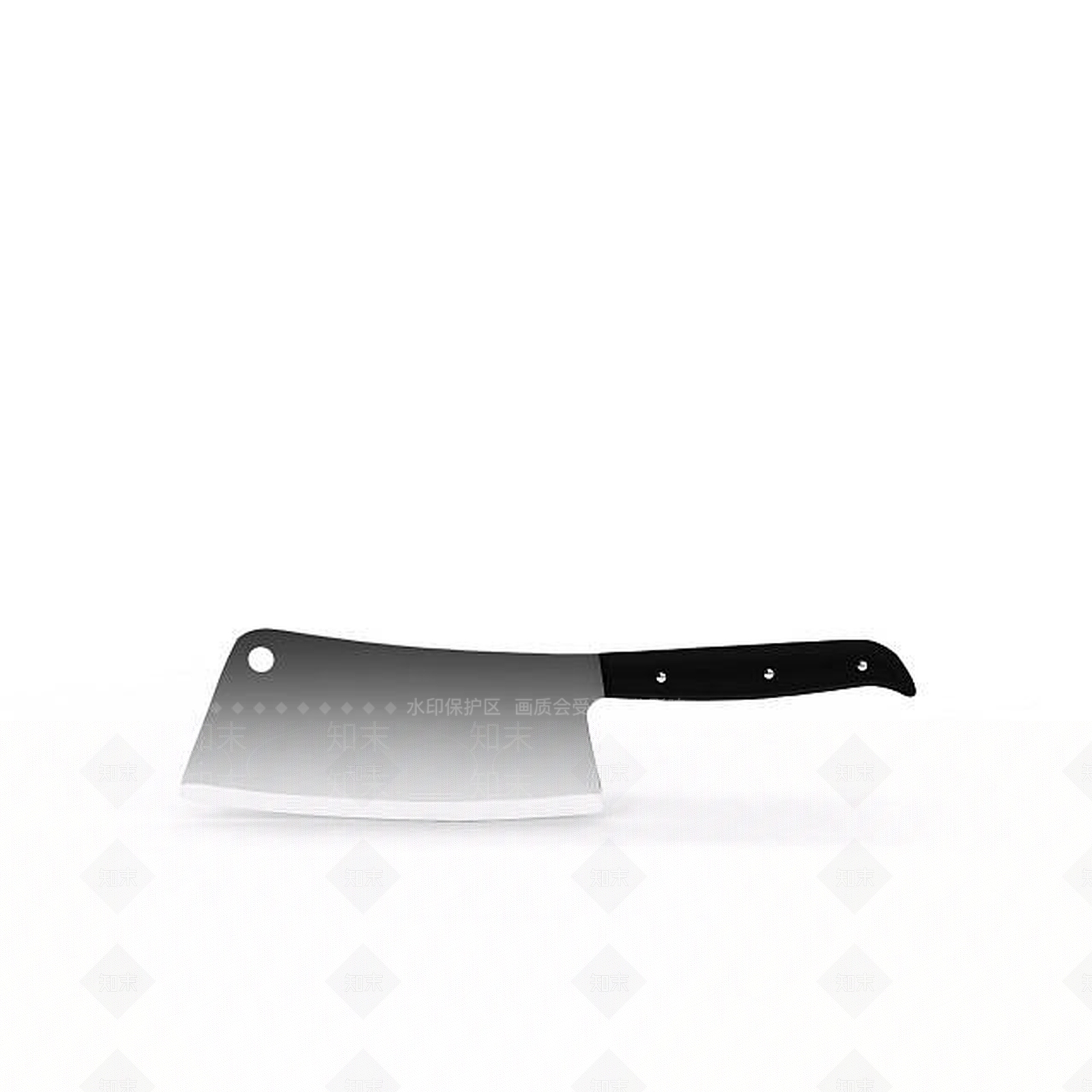 现代菜刀3D模型下载【ID:1198685949】
