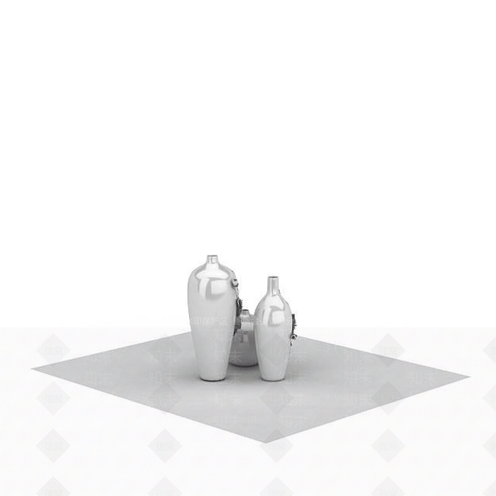 现代创意摆件3D模型下载【ID:1198689834】