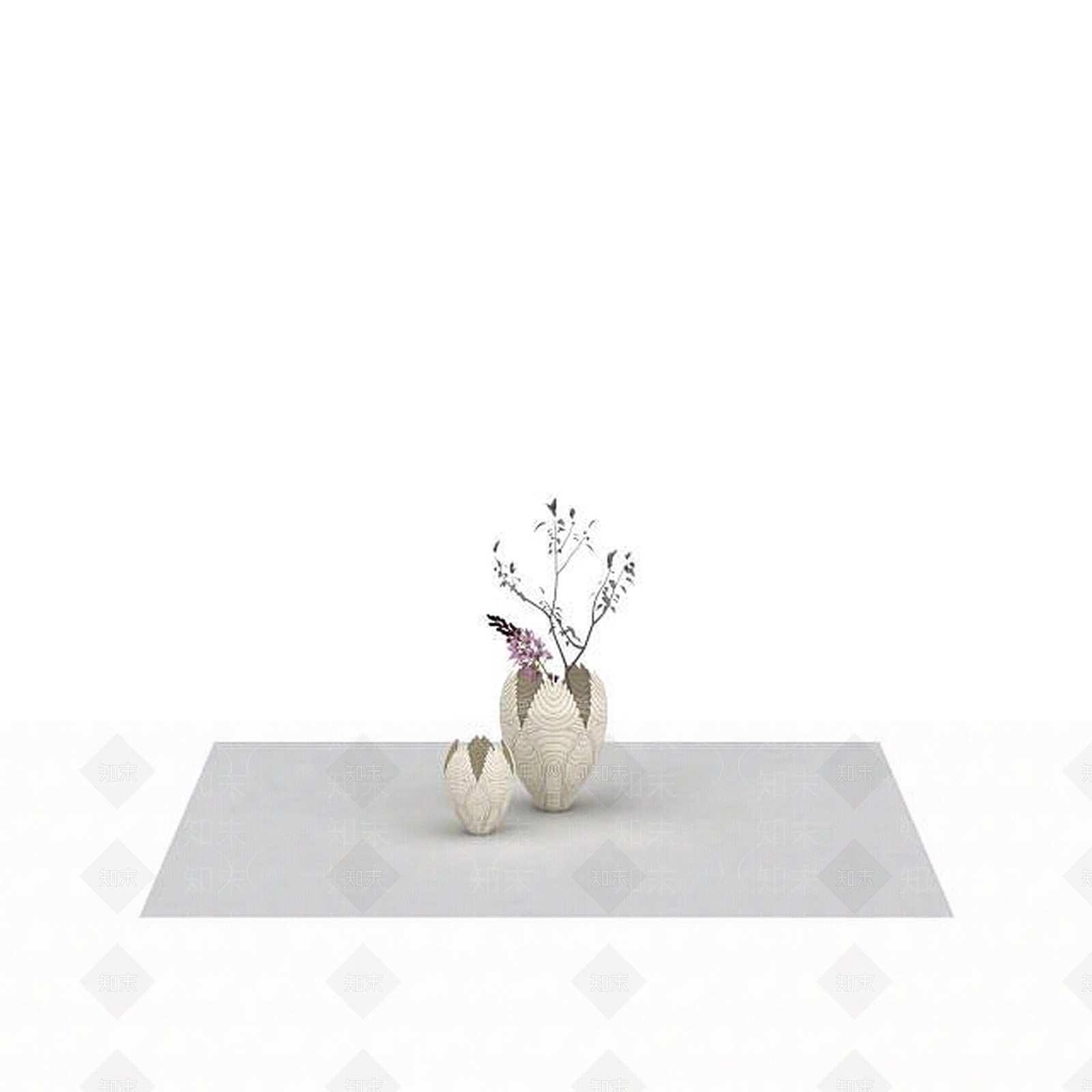 现代抽象摆件3D模型下载【ID:1198690008】