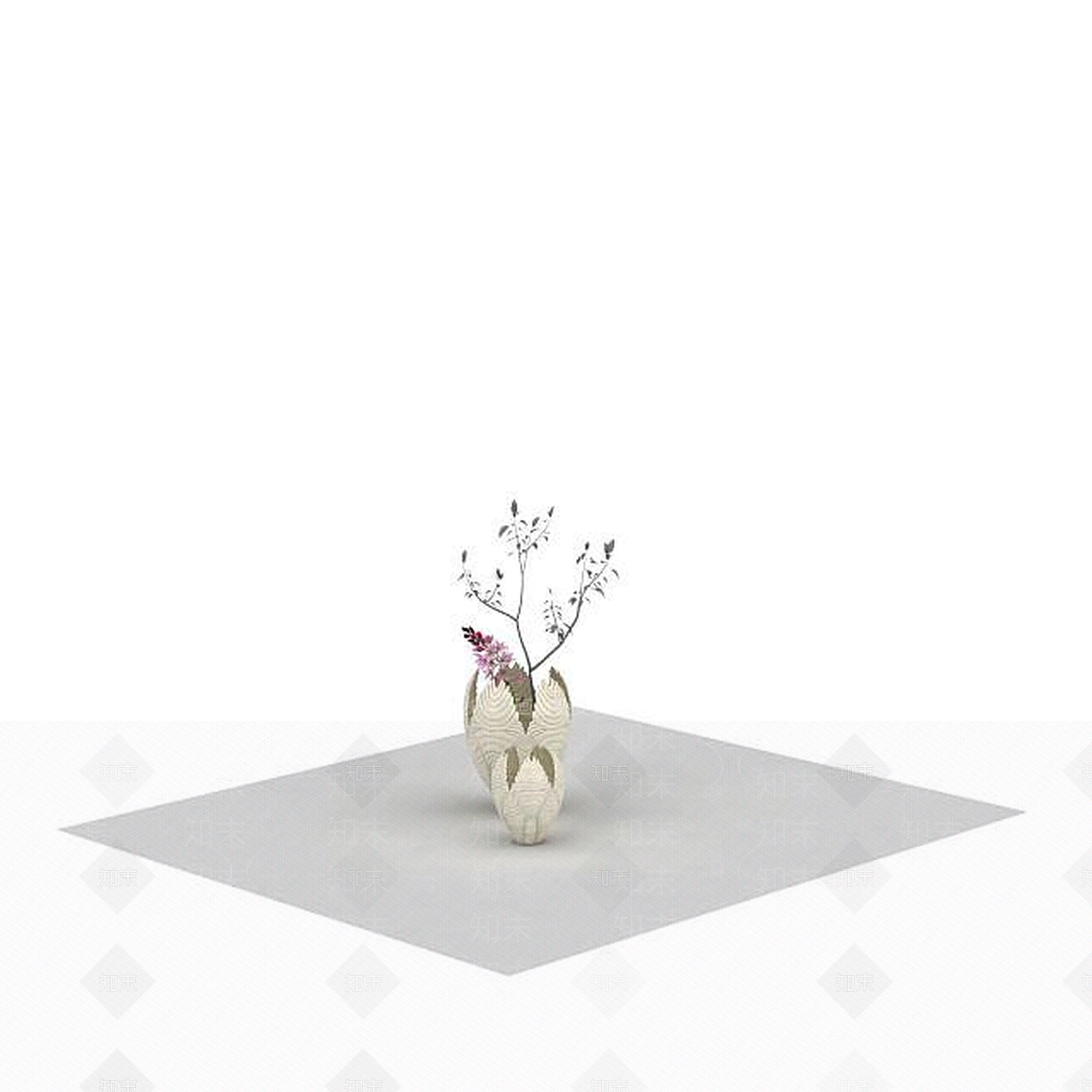 现代抽象摆件3D模型下载【ID:1198690008】