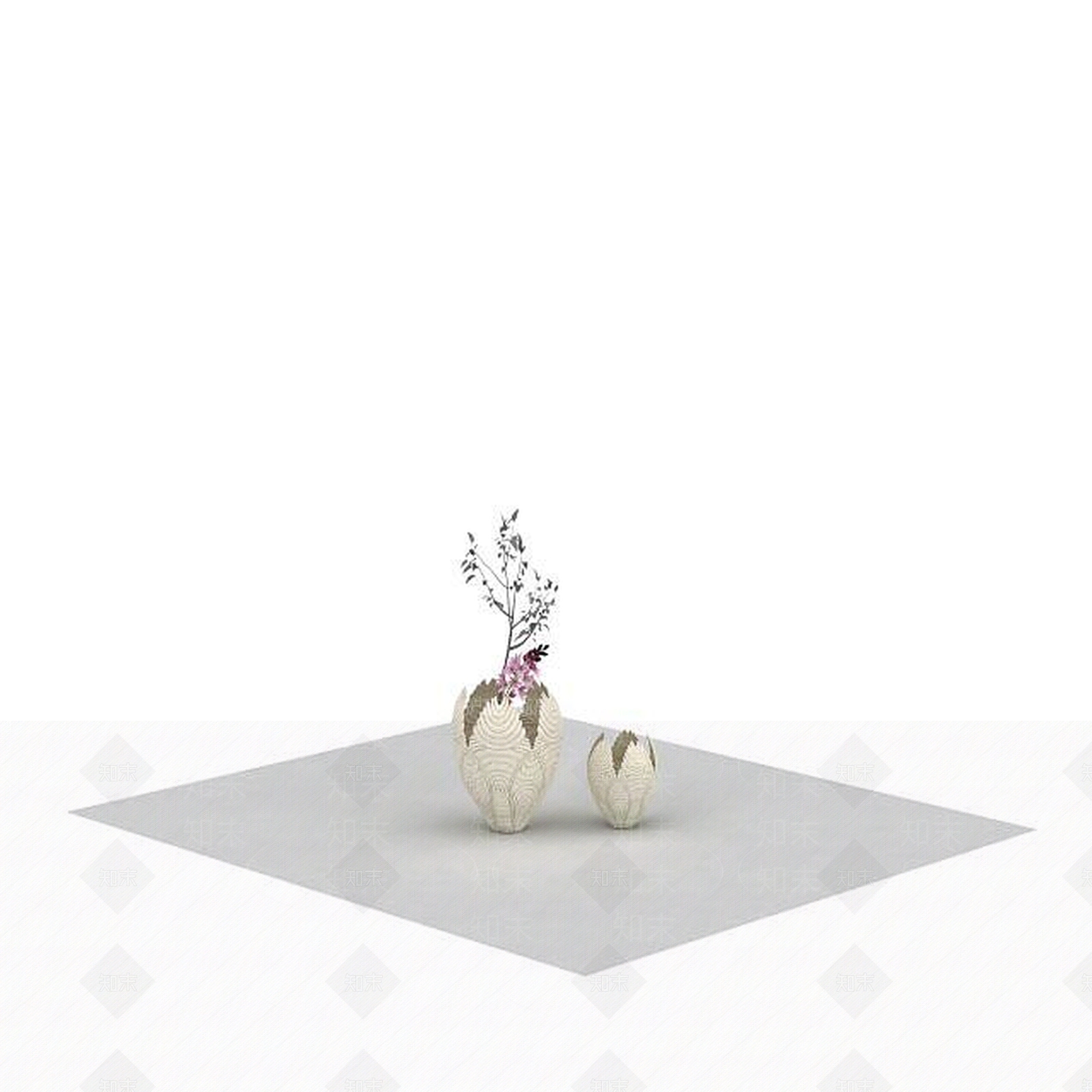 现代抽象摆件3D模型下载【ID:1198690008】