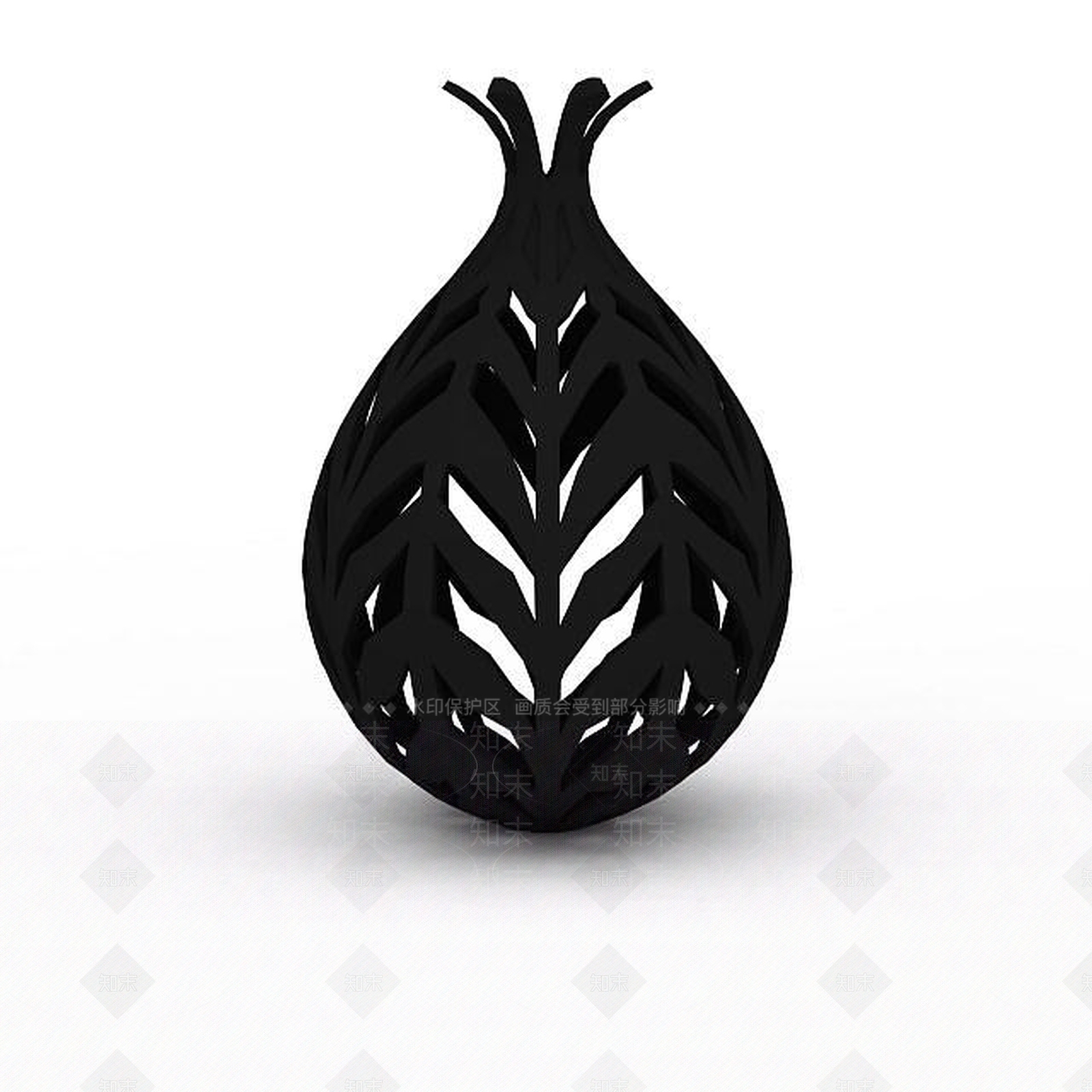 现代花瓶摆件3D模型下载【ID:1198690254】
