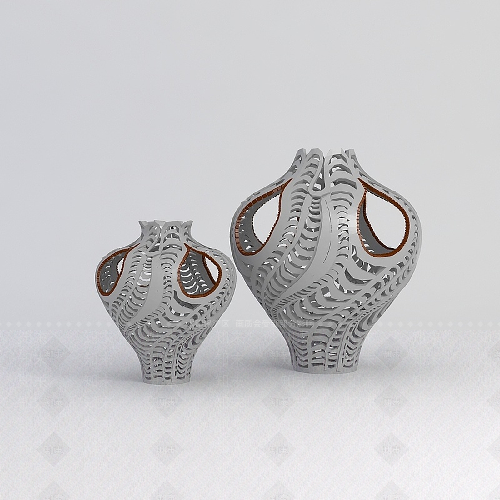 现代抽象摆件3D模型下载【ID:1198690331】