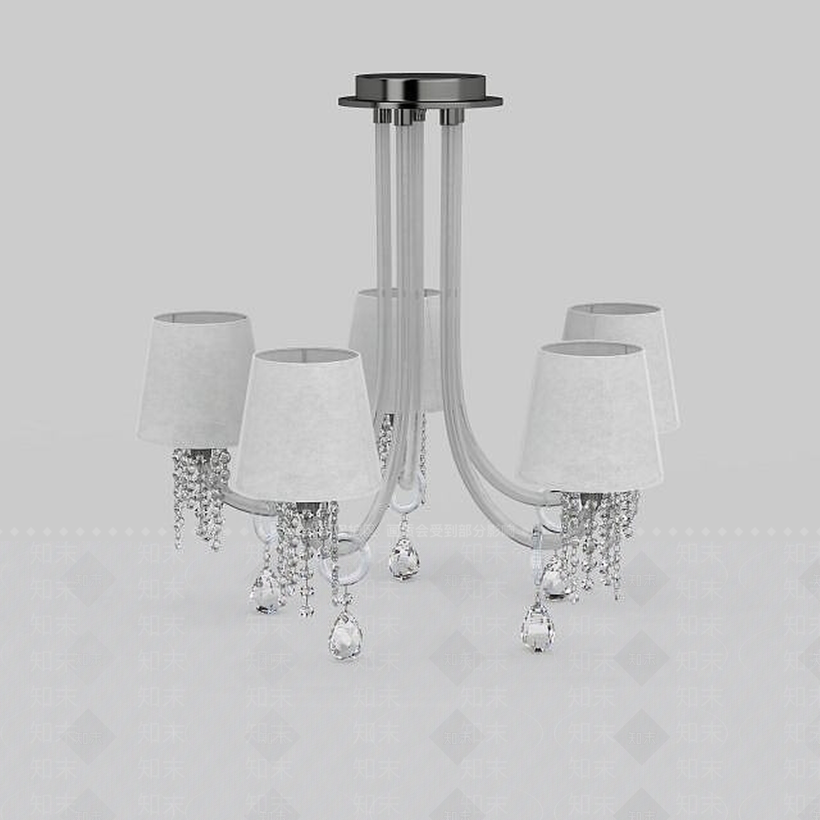 现代家居装饰吊灯3D模型下载【ID:1198691678】