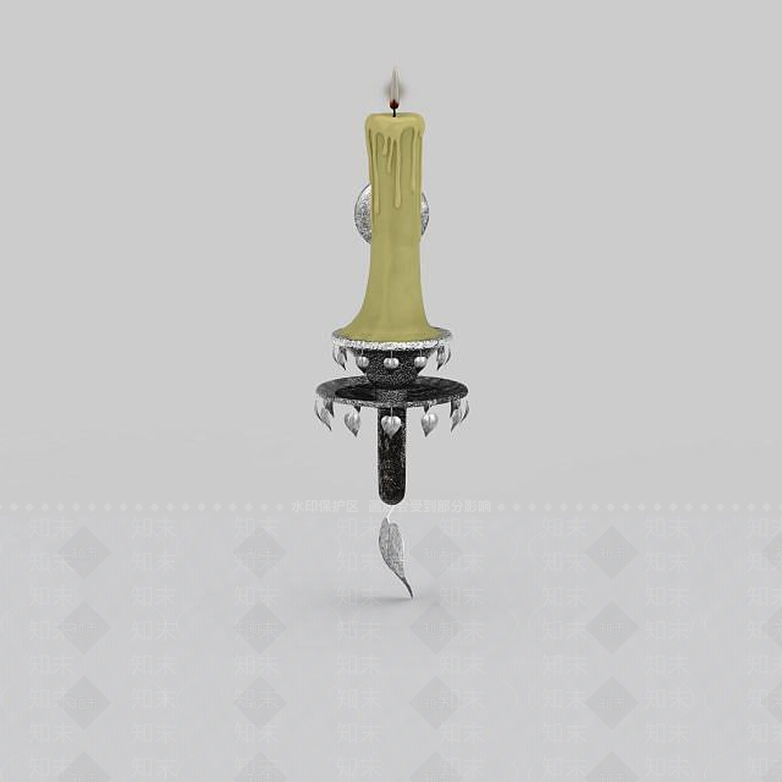 现代烛台3D模型下载【ID:1198694693】