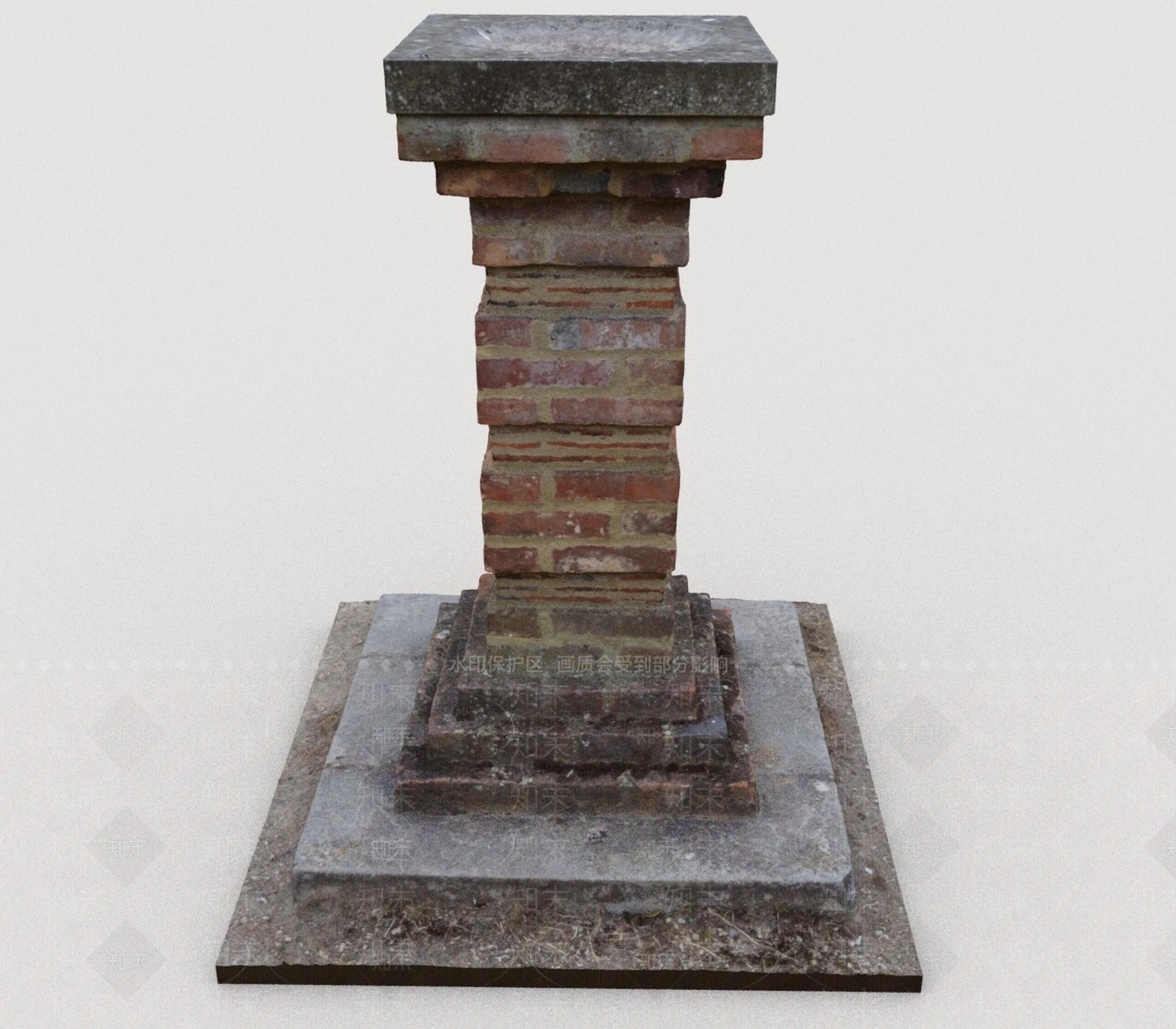 现代景观雕塑3D模型下载【ID:1198694689】