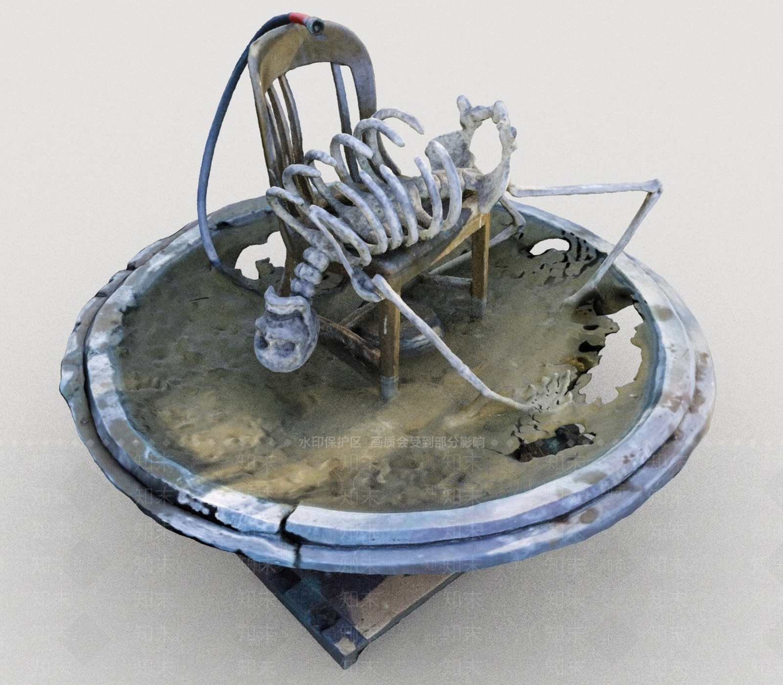 现代景观雕塑3D模型下载【ID:1198694769】