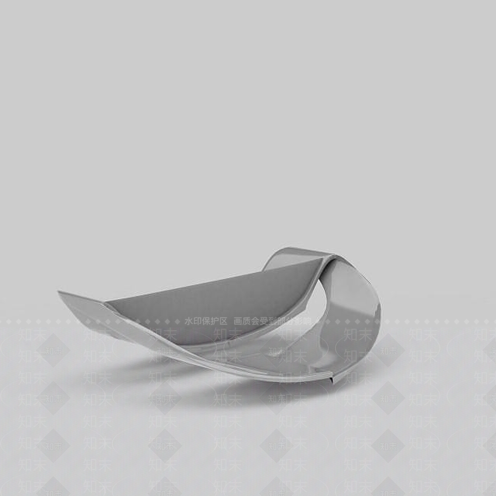 现代灰色概念壁灯3D模型下载【ID:1198695087】
