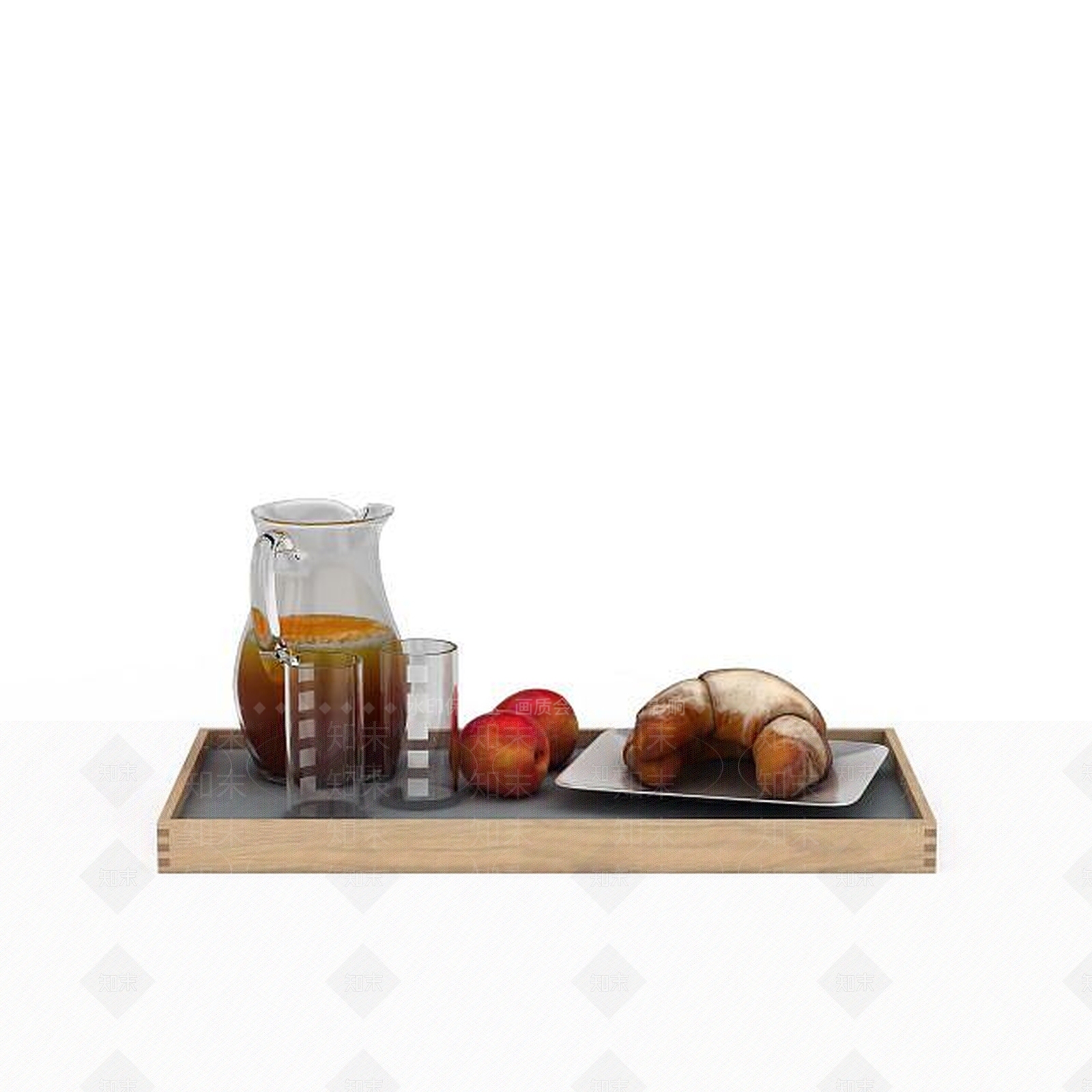 现代厨房用品3D模型下载【ID:1198696030】