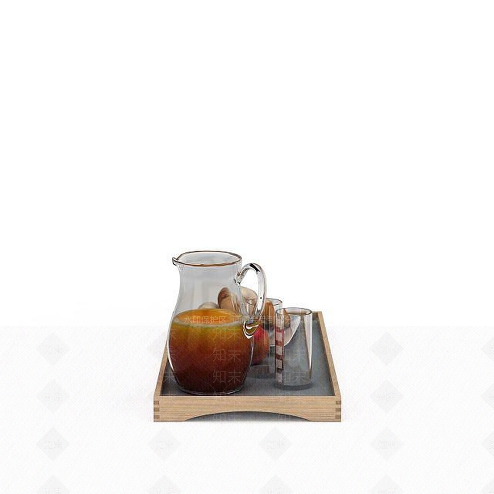 现代厨房用品3D模型下载【ID:1198696030】