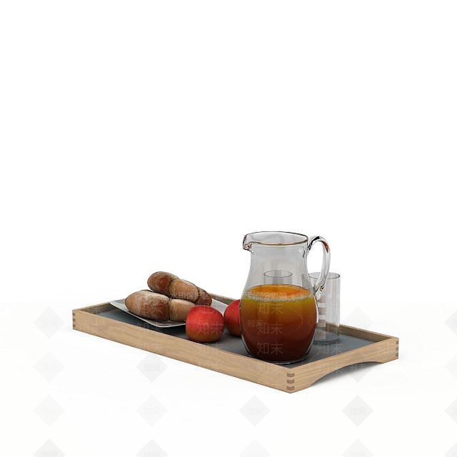 现代厨房用品3D模型下载【ID:1198696030】