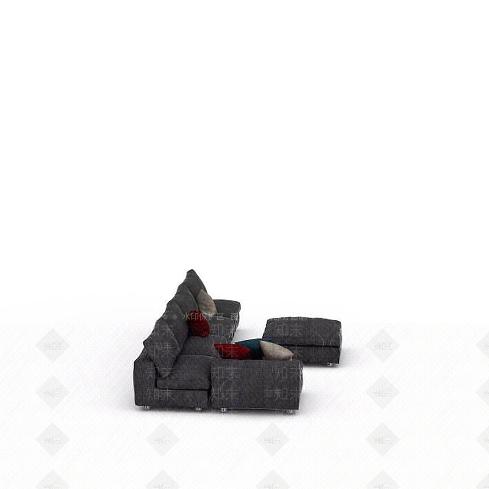 现代沙发3D模型下载【ID:1198696098】