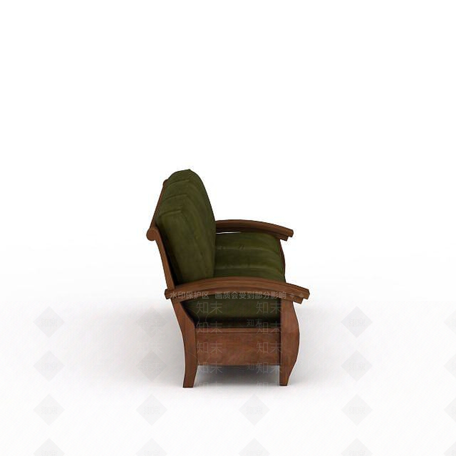 现代三人沙发3D模型下载【ID:1198697649】