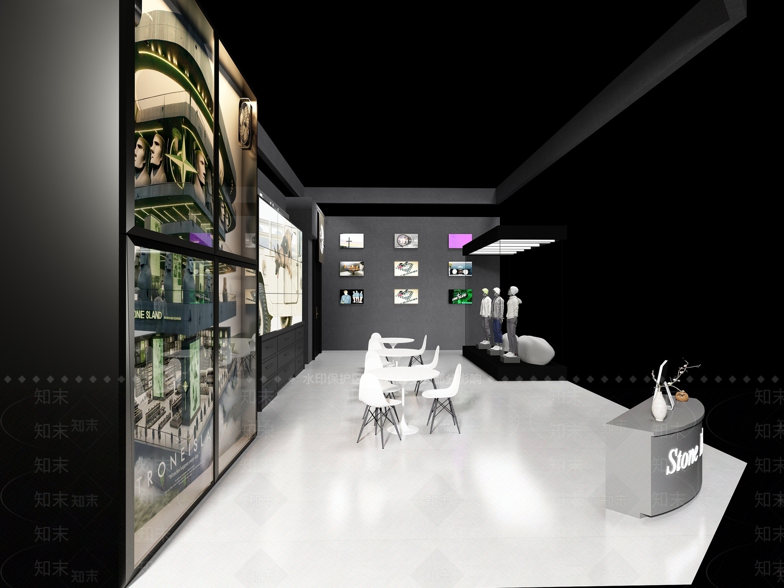 现代其他展厅3D模型下载【ID:1198699971】