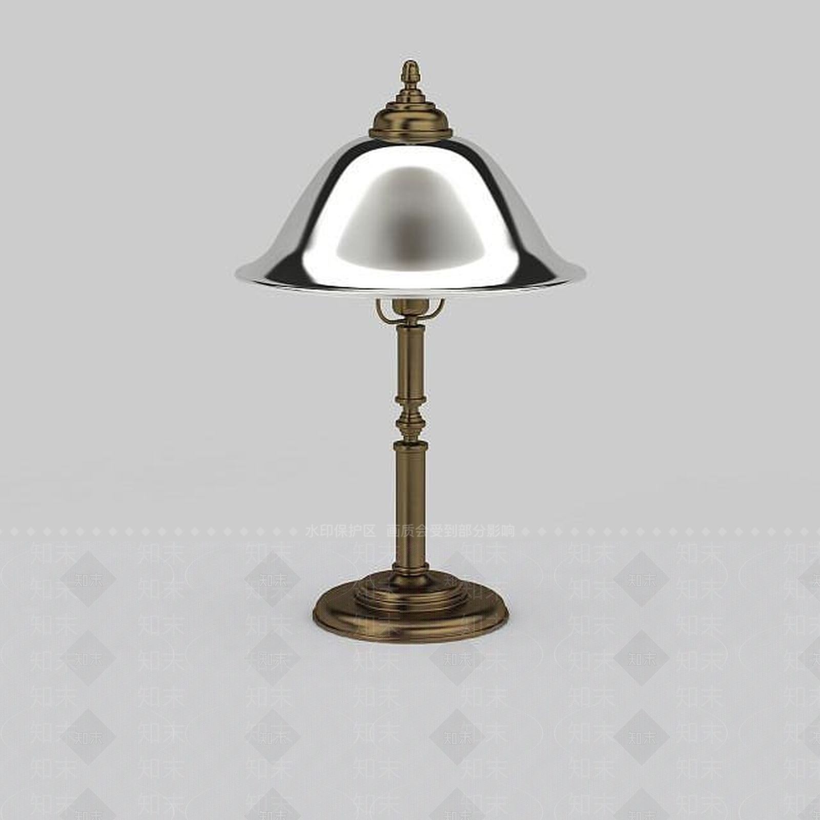 现代客厅台灯3D模型下载【ID:1198700500】
