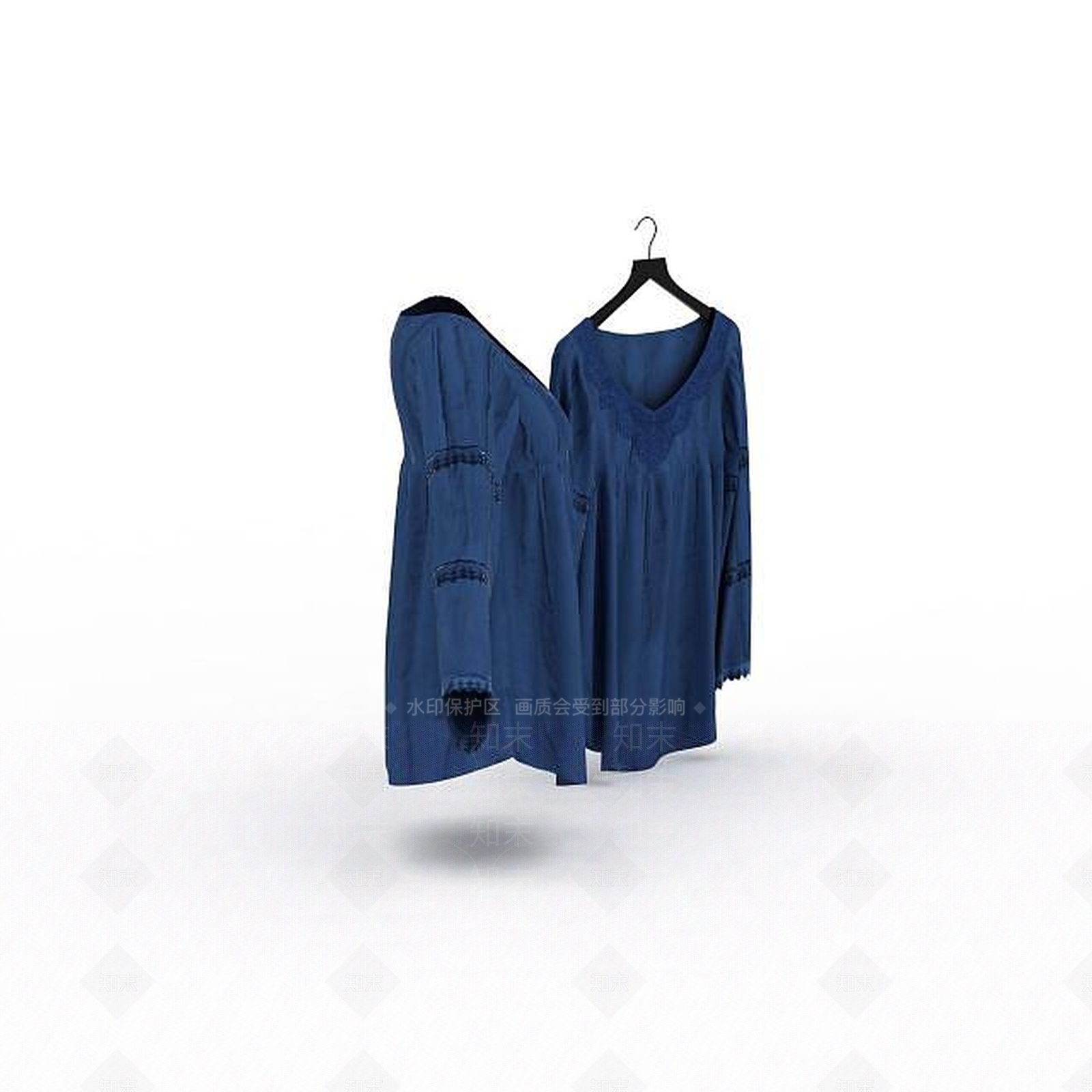 现代少数民族服装3D模型下载【ID:1198700731】