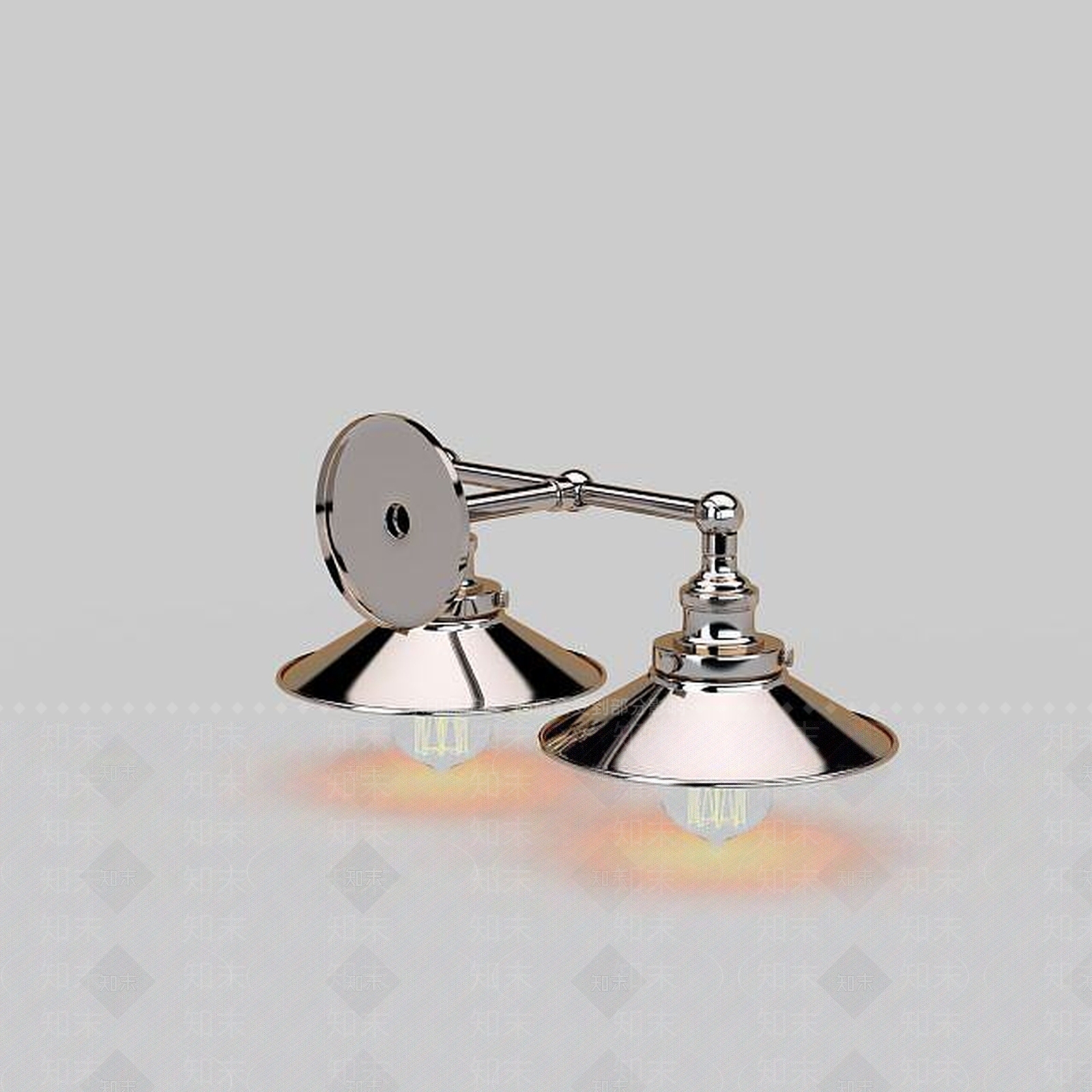 现代床头壁灯3D模型下载【ID:1198701313】
