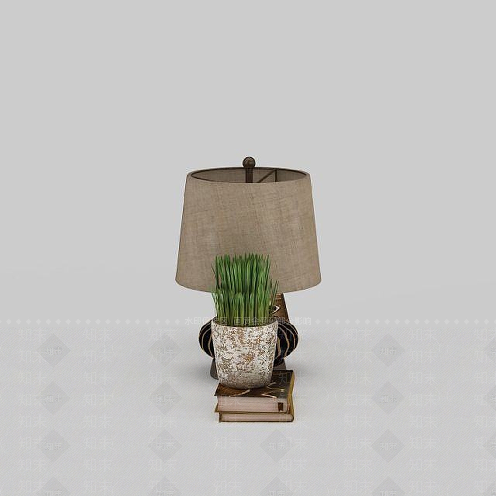 现代书房台灯3D模型下载【ID:1198701540】