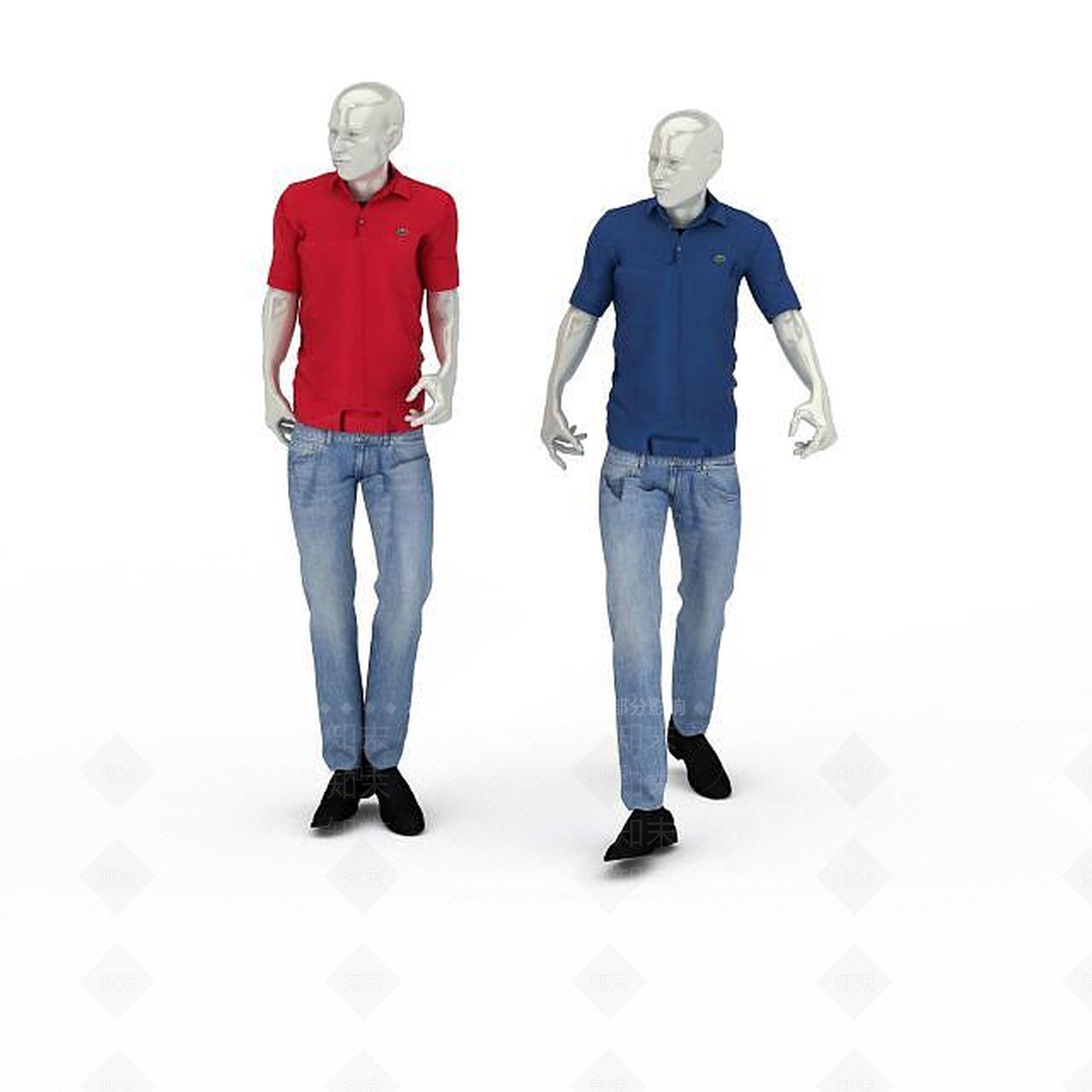 现代男模特3D模型下载【ID:1198702069】
