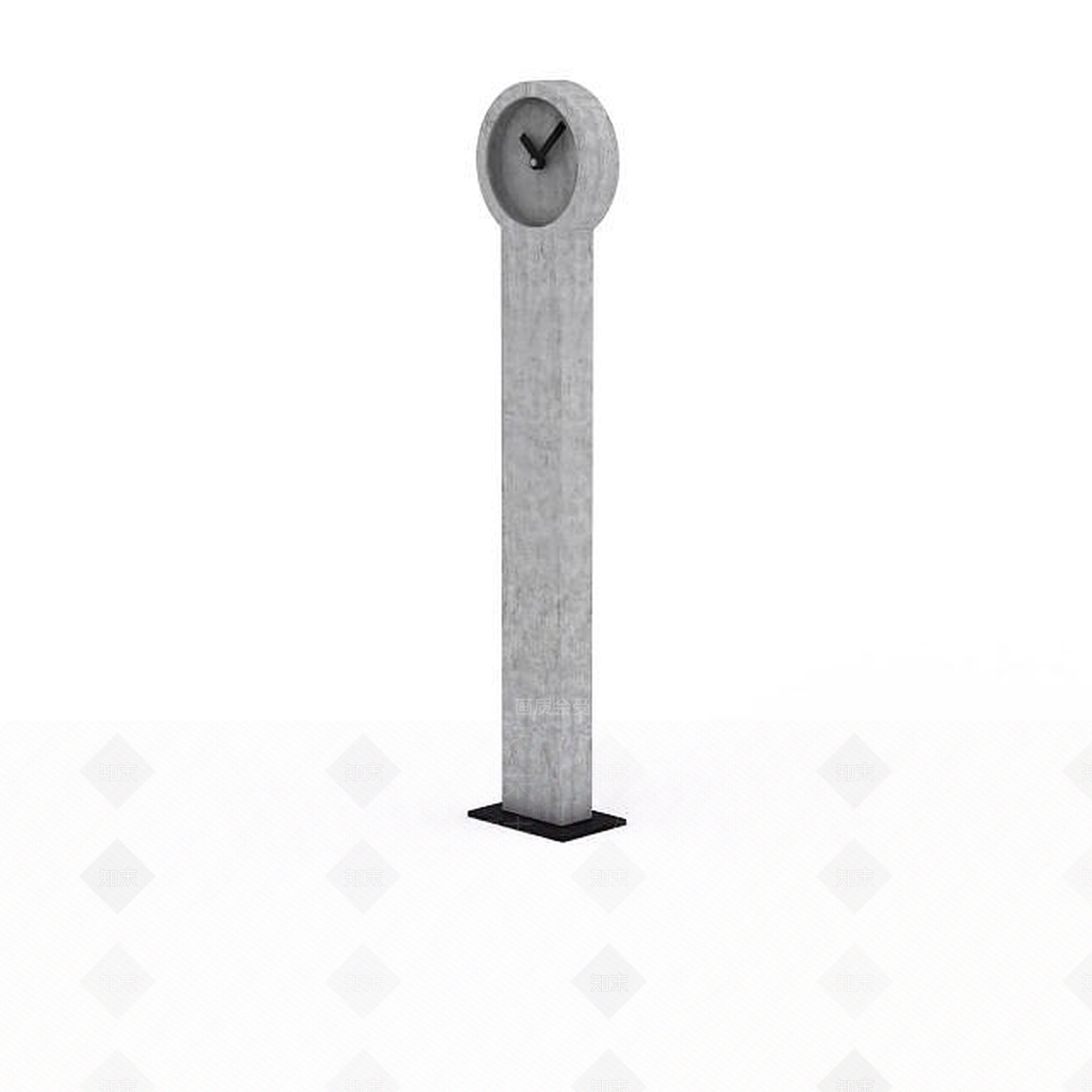 现代钟摆件3D模型下载【ID:1198702344】