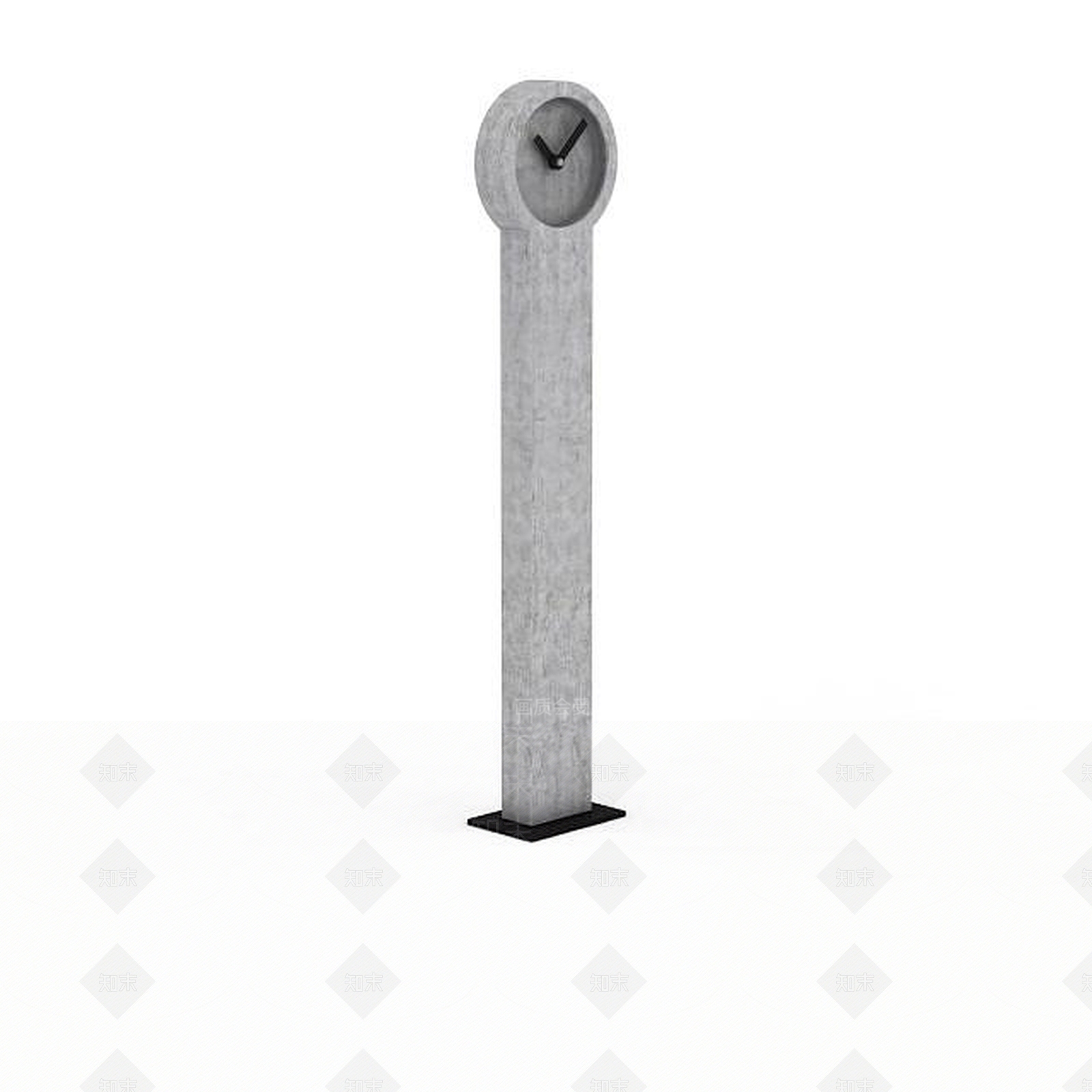现代钟摆件3D模型下载【ID:1198702344】