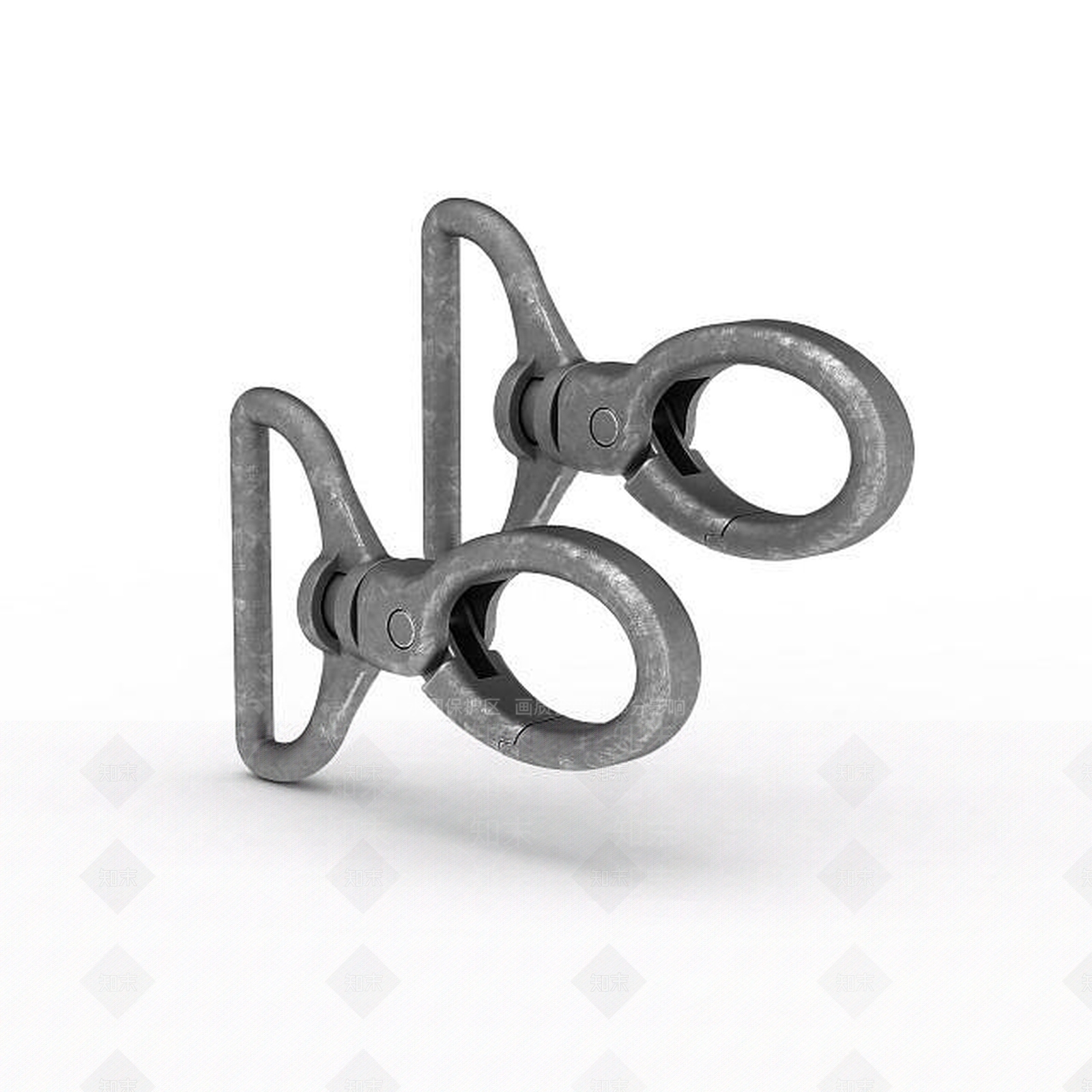 现代旋转钩扣3D模型下载【ID:1198702328】