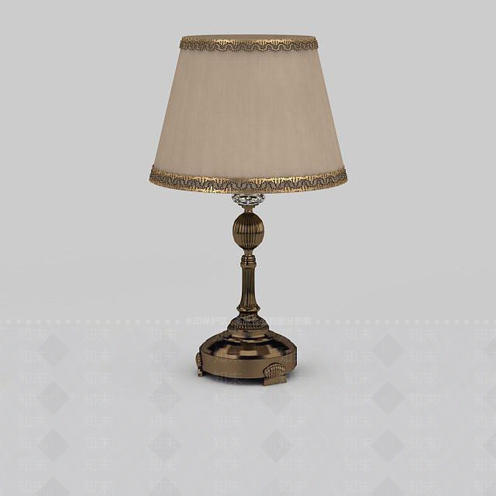现代简约台灯3D模型下载【ID:1198702667】