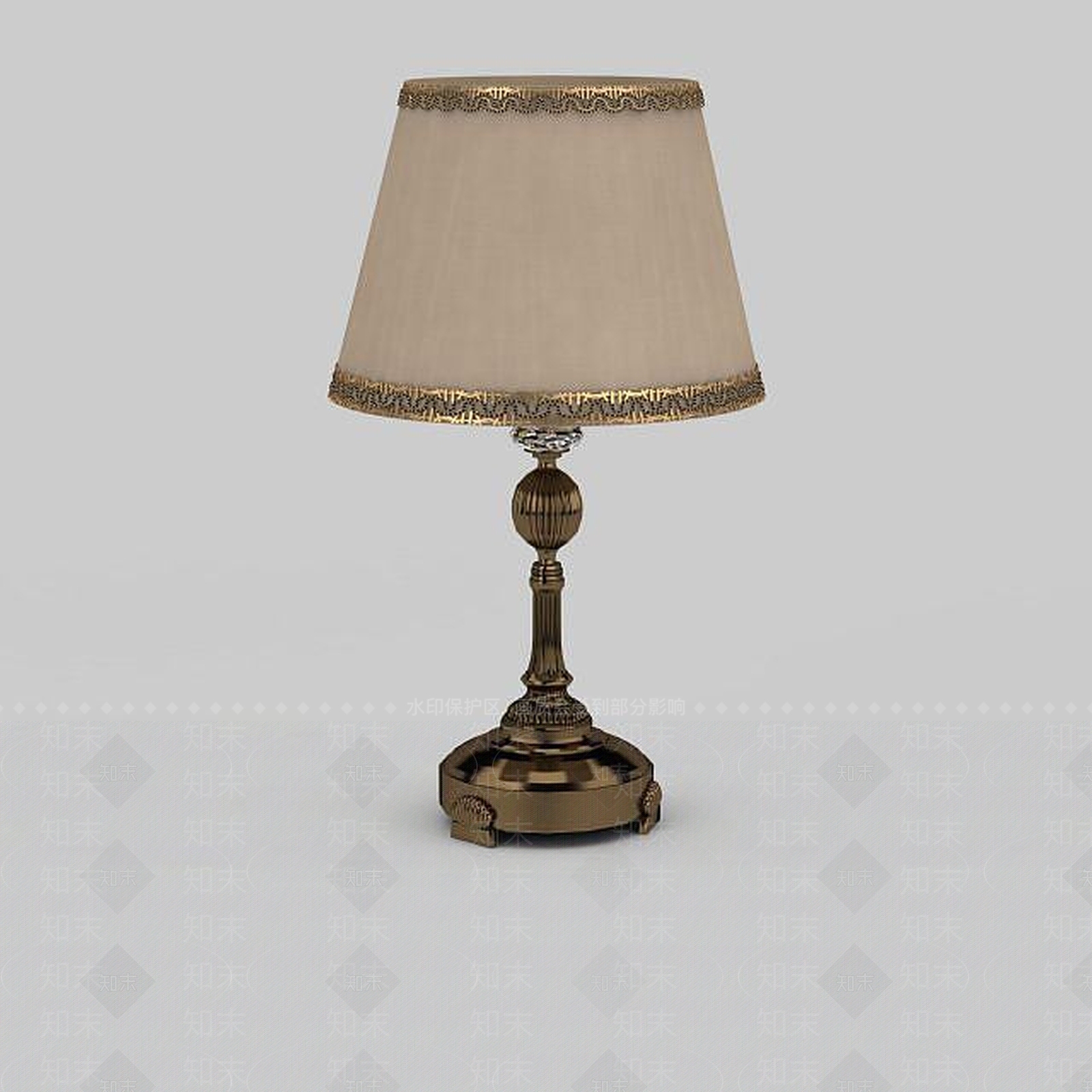 现代简约台灯3D模型下载【ID:1198702667】
