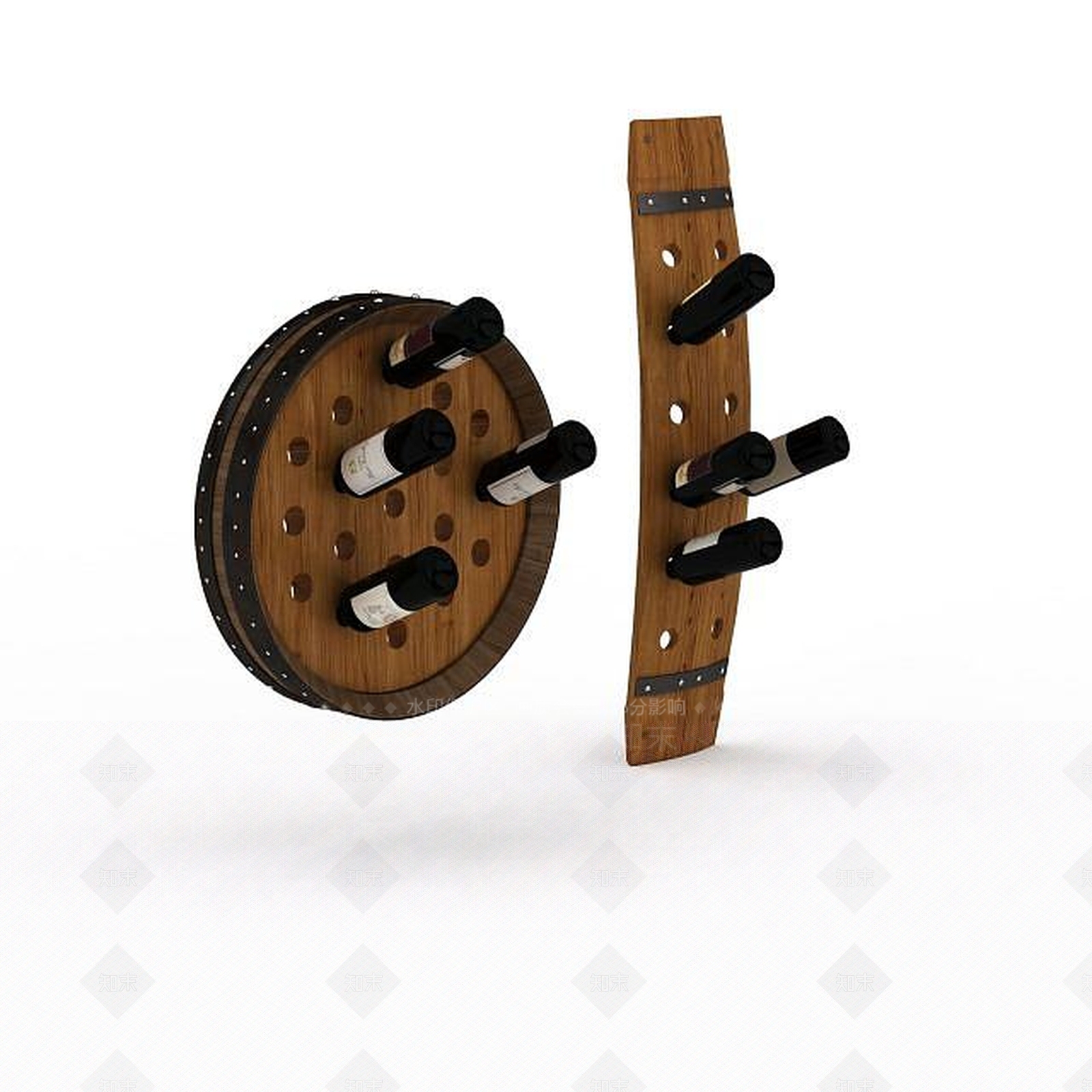 现代厨房用品3D模型下载【ID:1198703110】