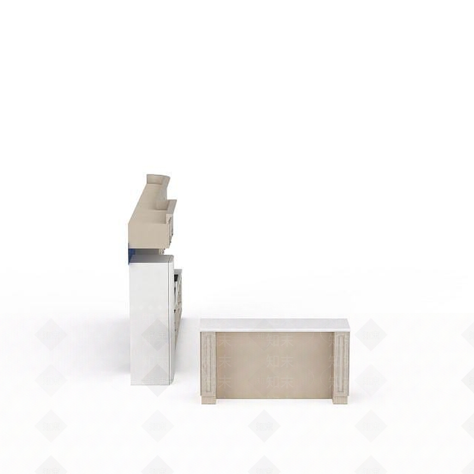 现代厨房用品3D模型下载【ID:1198703844】
