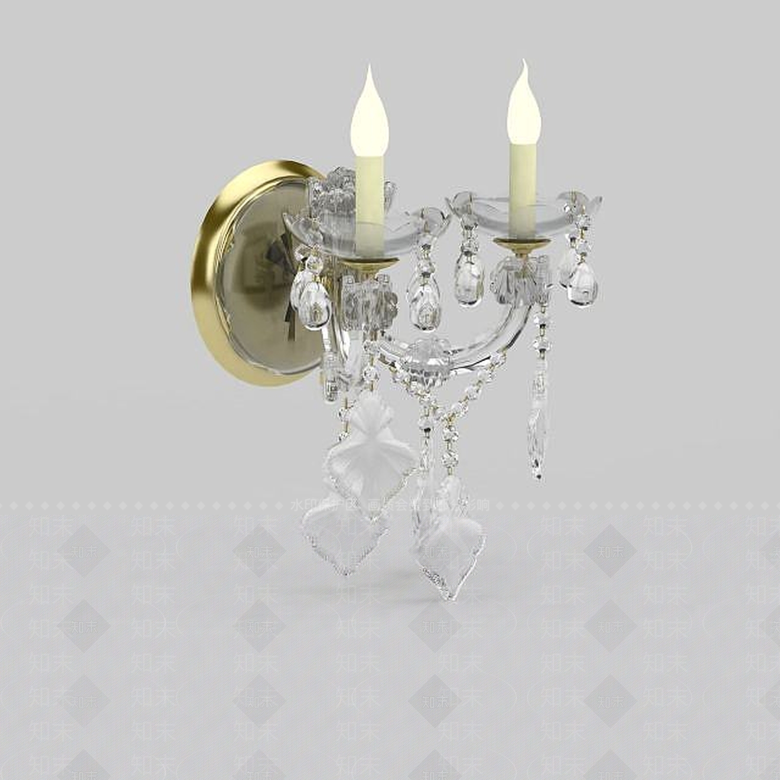 现代壁灯3D模型下载【ID:1198704539】