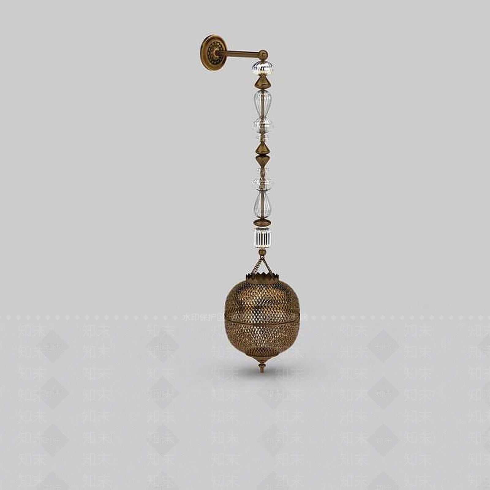 现代吊灯3D模型下载【ID:1198704764】