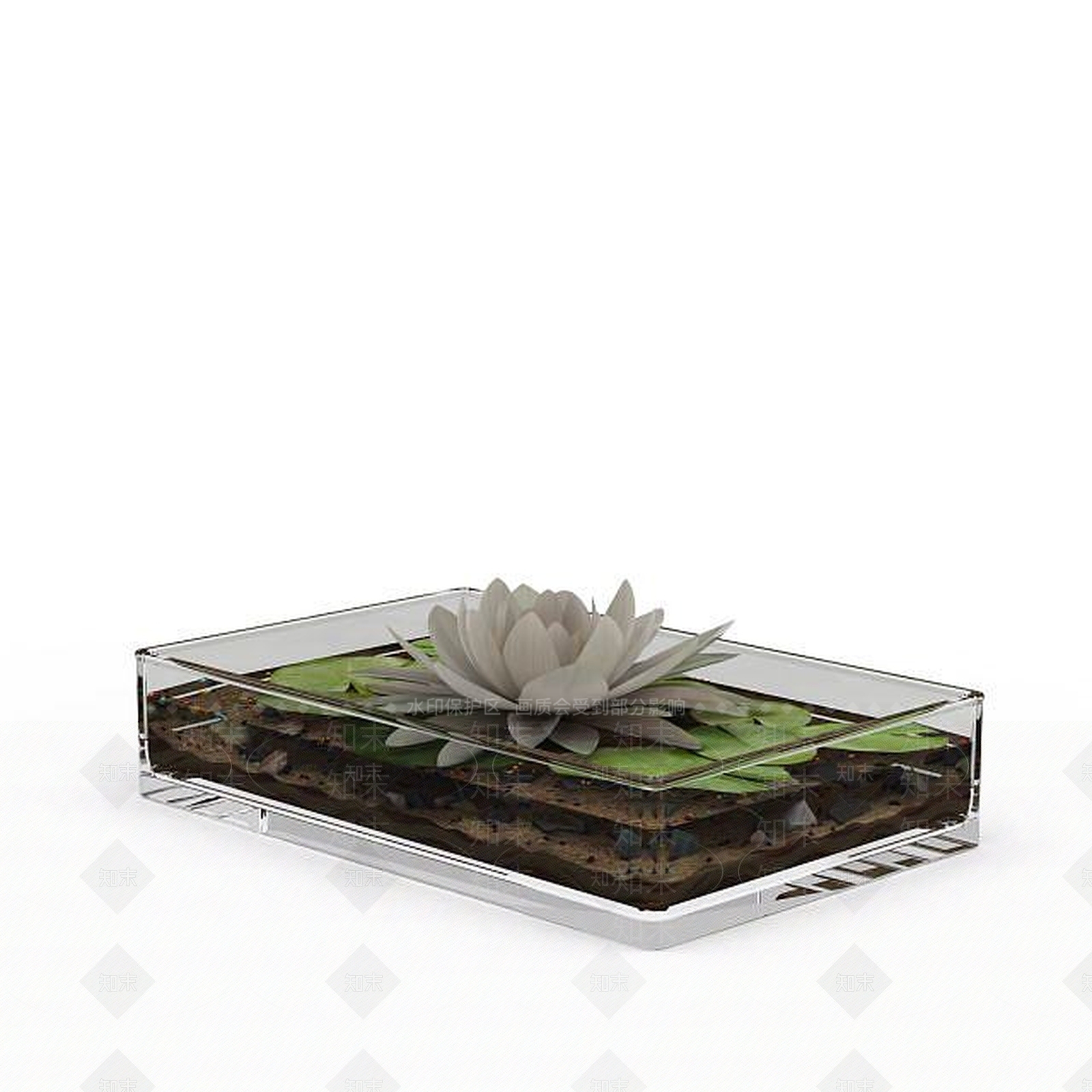 现代陈设品3D模型下载【ID:1198706076】