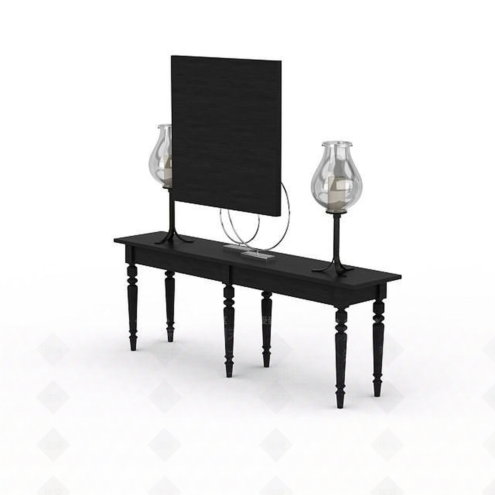 现代装饰品3D模型下载【ID:1198707620】