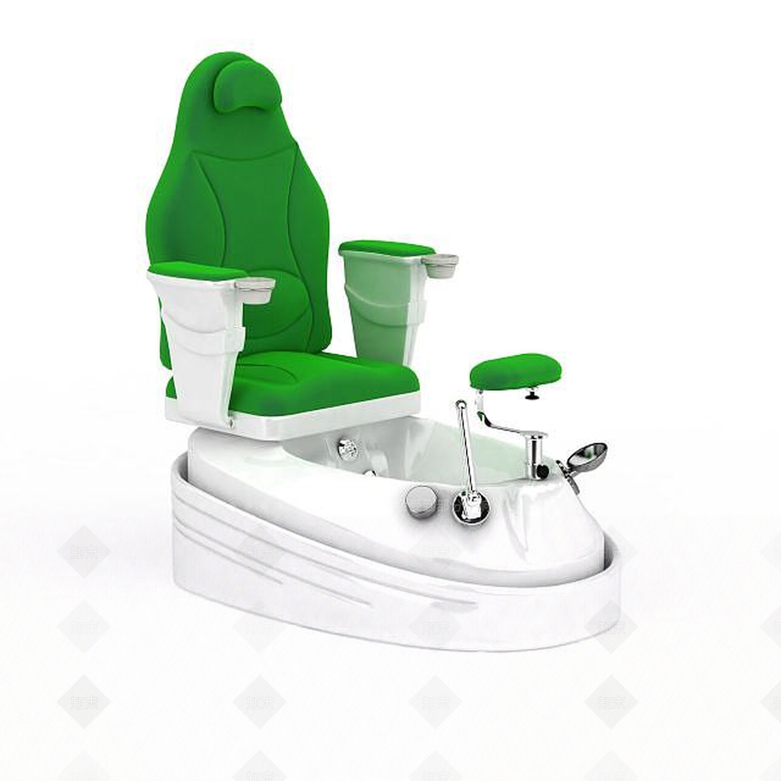 现代足盆3D模型下载【ID:1198709568】