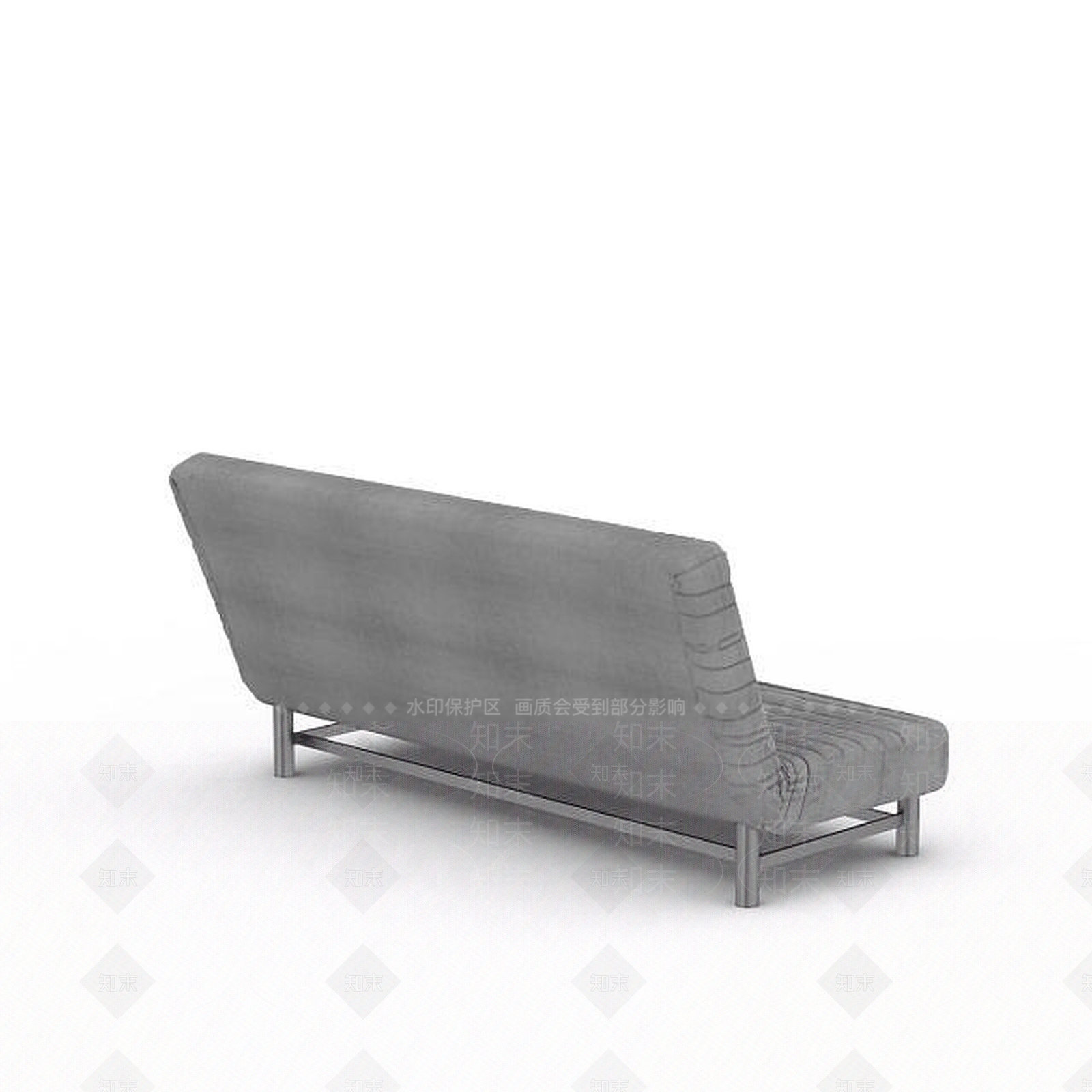 现代布艺休闲沙发3D模型下载【ID:1198710432】