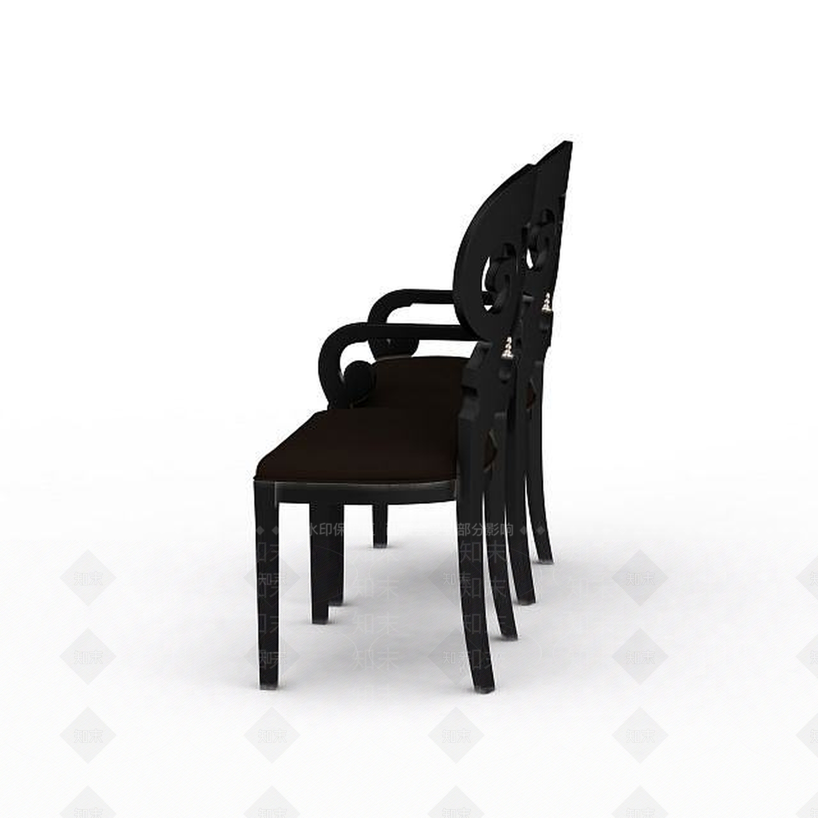现代简约椅子3D模型下载【ID:1198710791】