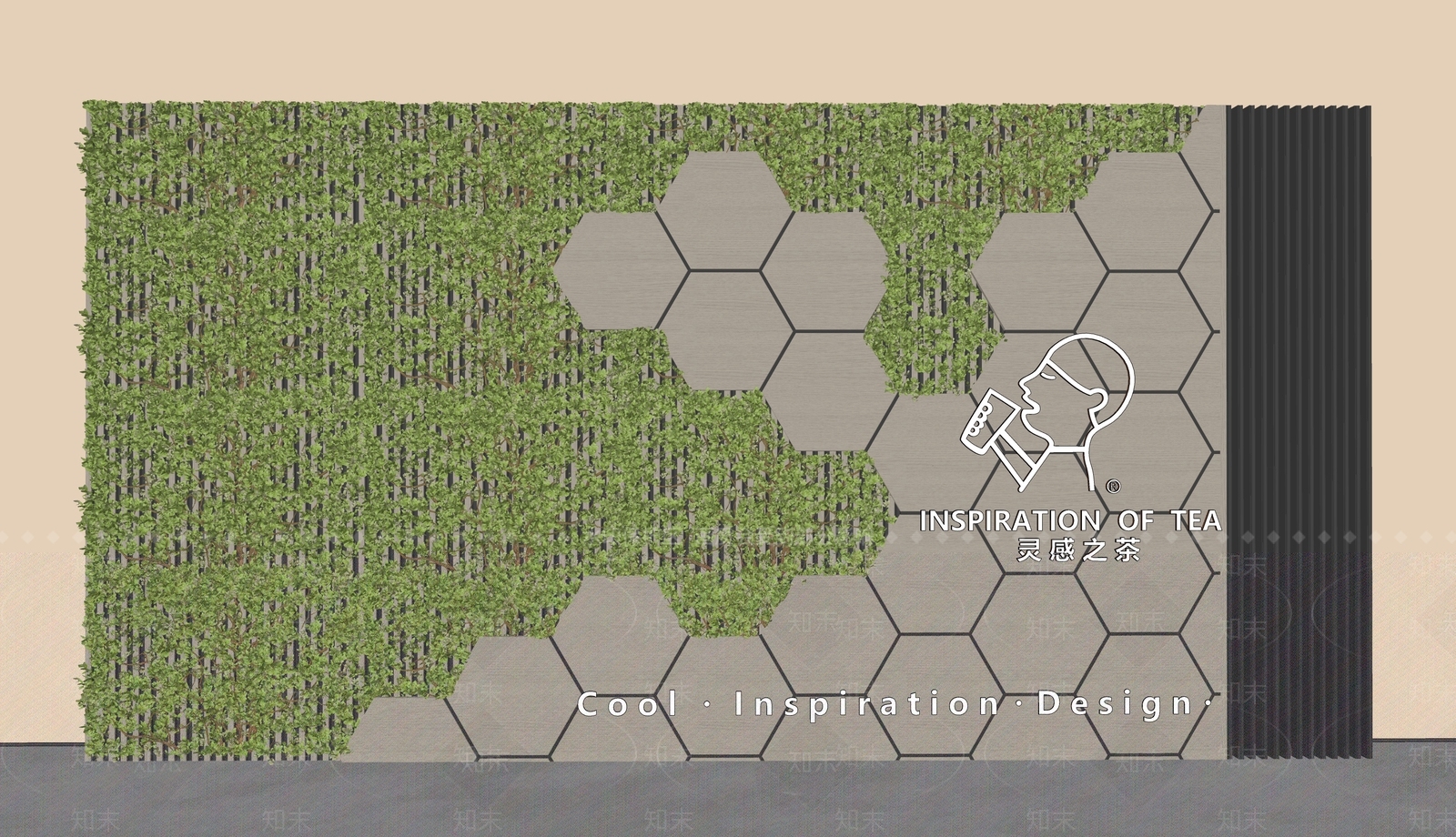 现代背景墙SU模型下载【ID:1198711768】