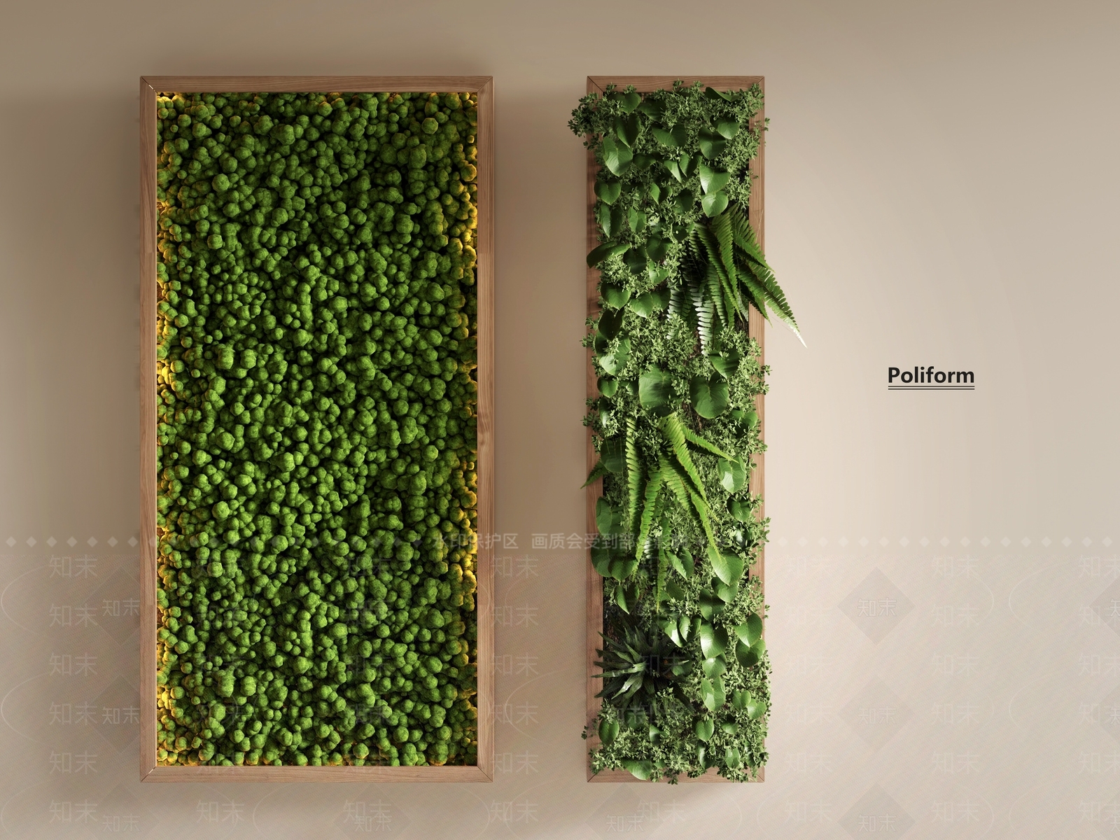 绿植墙SU模型下载【ID:1198712099】