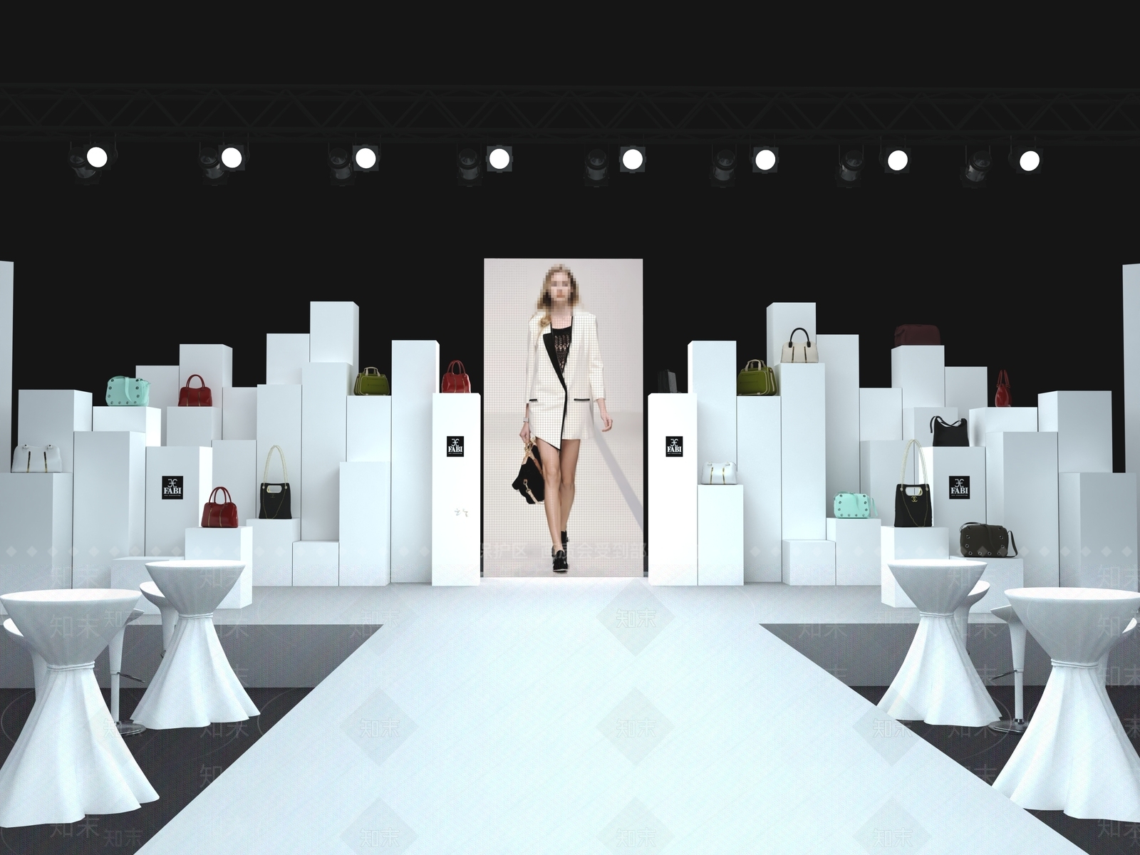 现代舞台场景3D模型下载【ID:1198713854】