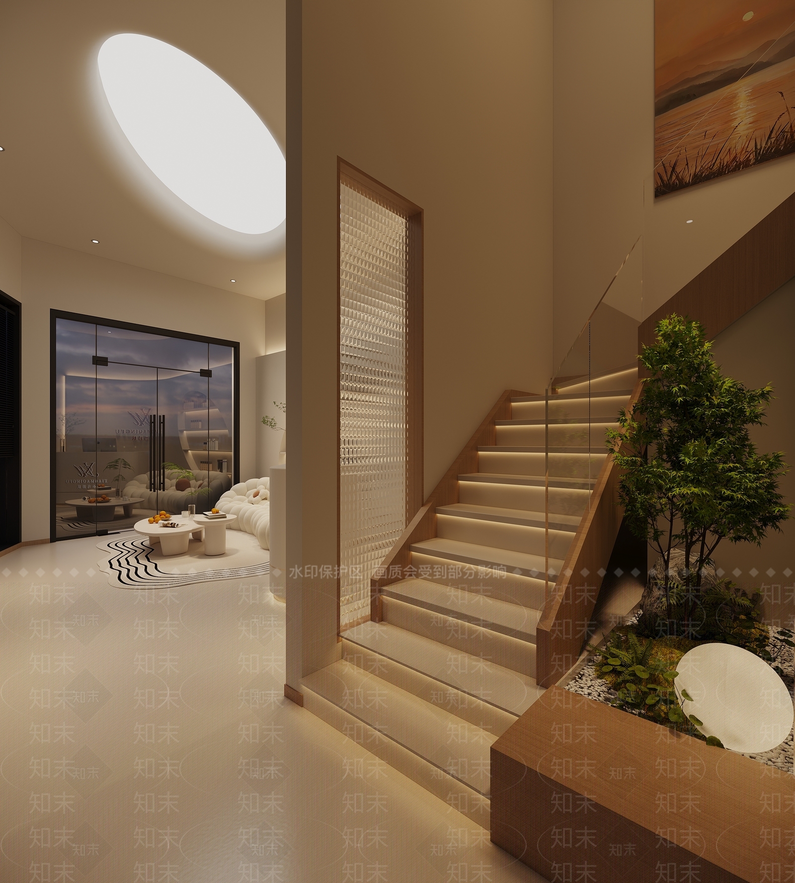 现代美容院3D模型下载【ID:1198716960】